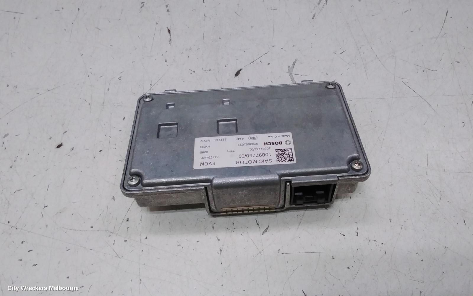 MG ZS REVERSE CAMERA, FRONT CAMERA (WINDSCREEN MOUNTED), AZS1, 09/2017 - 06/2025