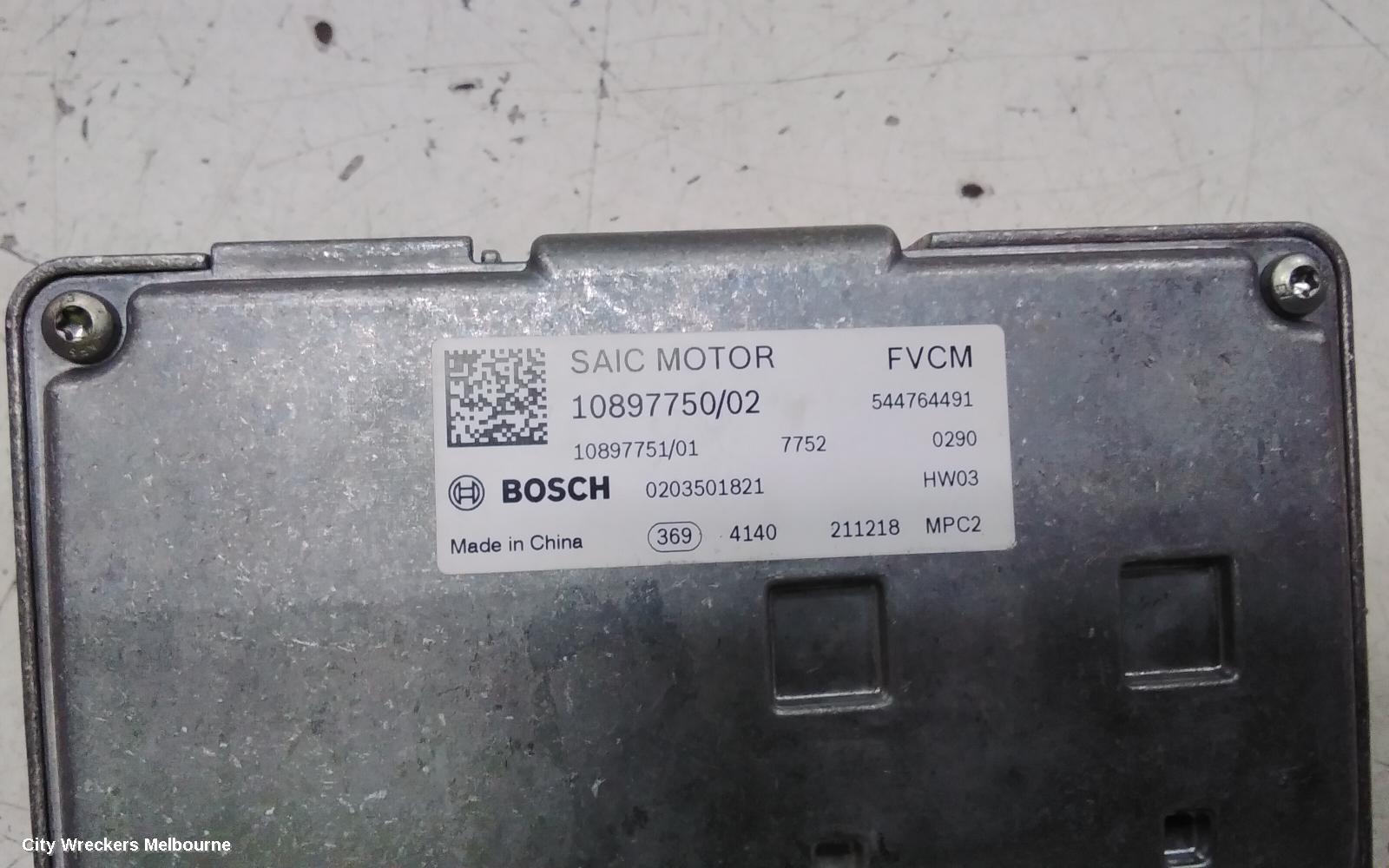 MG ZS REVERSE CAMERA, FRONT CAMERA (WINDSCREEN MOUNTED), AZS1, 09/2017 - 06/2025