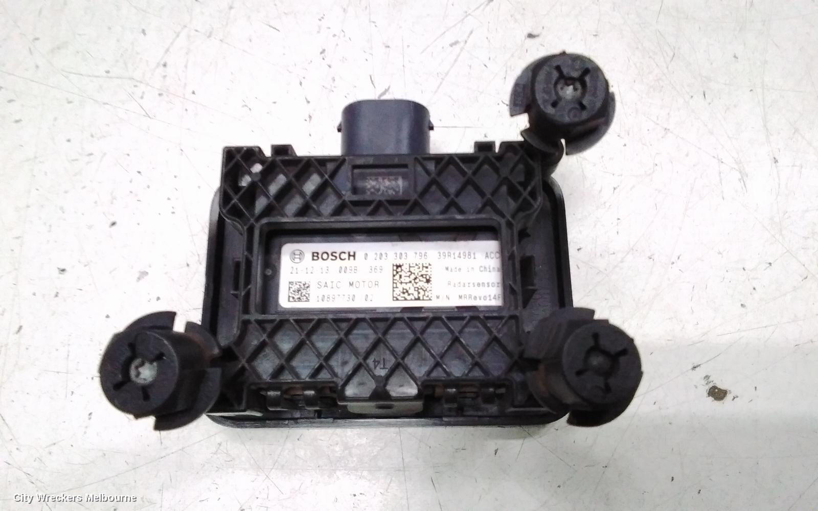 MG ZS REVERSE CAMERA, FRONT RADAR SENSOR (BUMPER MOUNTED), AZS1, 09/2017 - 06/2025