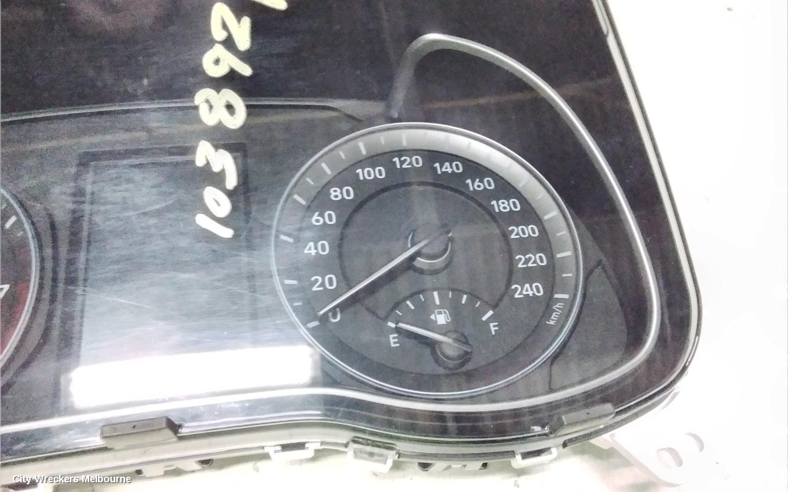 HYUNDAI KONA INSTRUMENT CLUSTER, INSTRUMENT CLUSTER, STANDARD TYPE, OS, 09/2017 - 07/2023