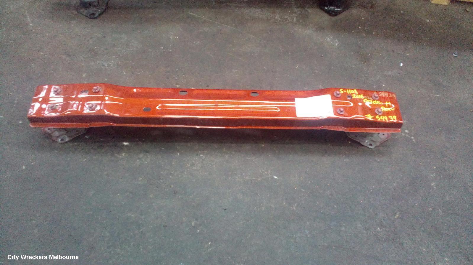 TOYOTA COROLLA R/BAR BRACKET/REINFO, REINFORCEMENT, ZRE182R/ZWE186R, HATCH, 10/2012 - 06/2018