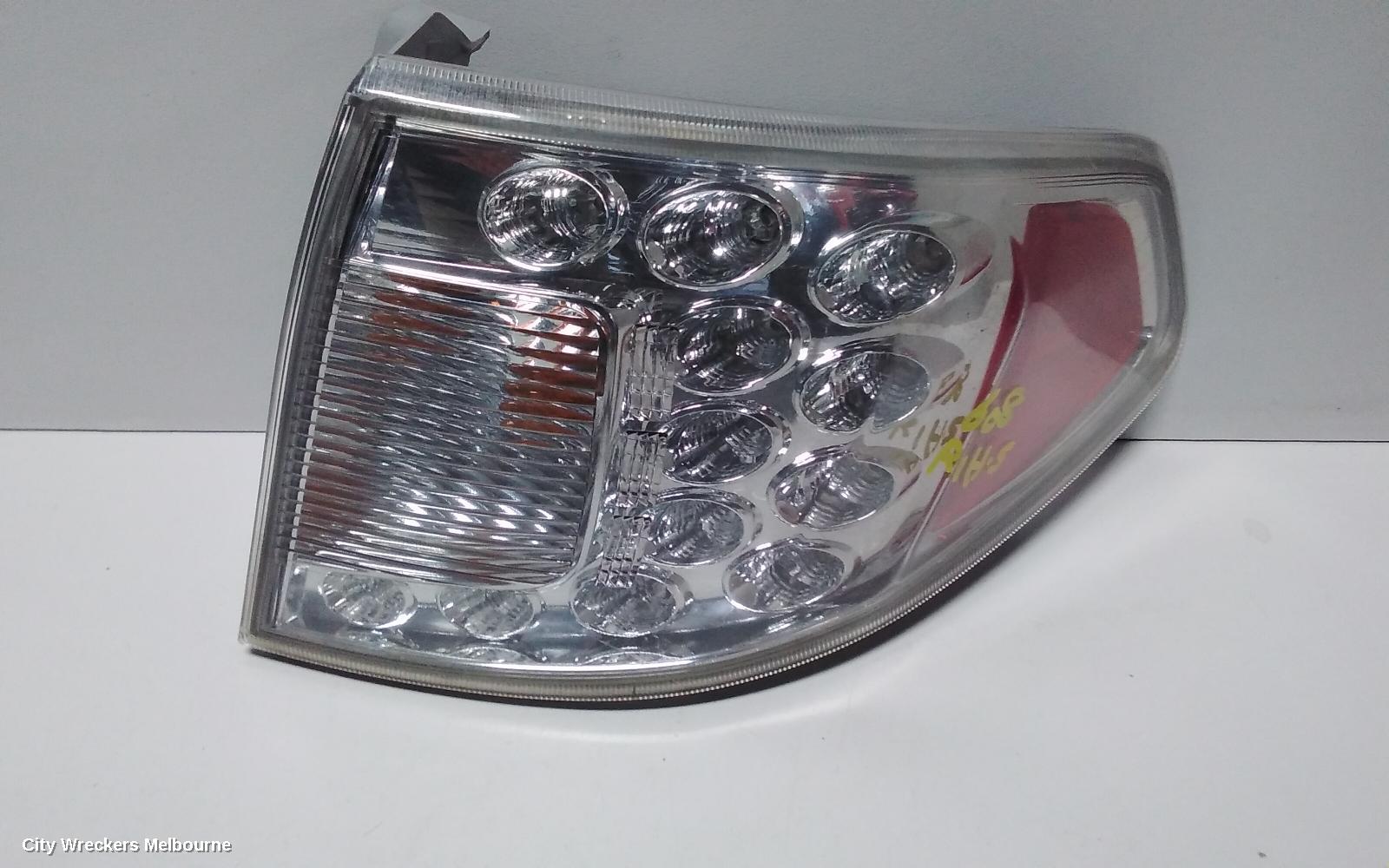 SUBARU IMPREZA RIGHT TAILLIGHT, HATCH, WRX, IN BODY, 04/2007 - 12/2013