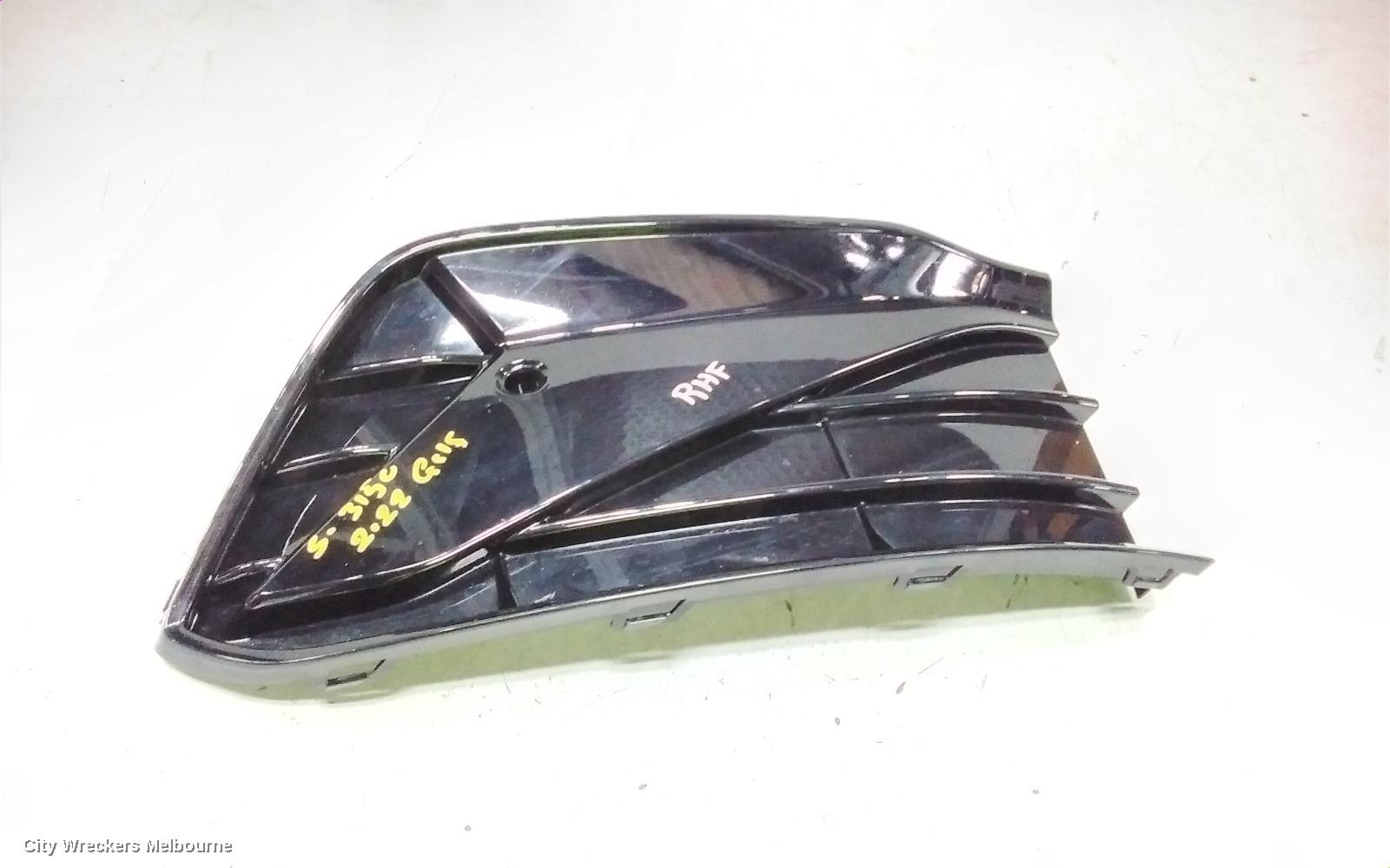 VOLKSWAGEN GOLF GRILLE, GEN 8, BUMPER GRILLE (RH SIDE), R-LINE, 09/2020 - 06/2024