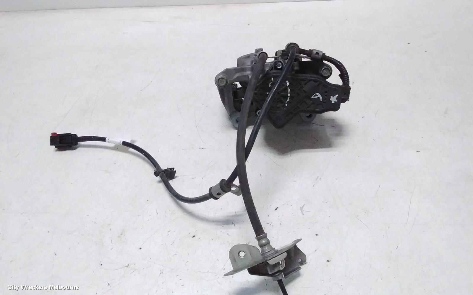 TESLA MODEL Y CALIPER, 1ST GEN, LH REAR, 1 PISTON TYPE, NON PERFORMANCE, 03/2022 - 02/2025