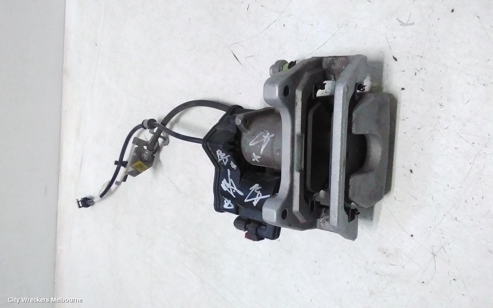 TESLA MODEL Y CALIPER, 1ST GEN, RH REAR, 1 PISTON TYPE, NON PERFORMANCE, 03/2022 - 02/2025