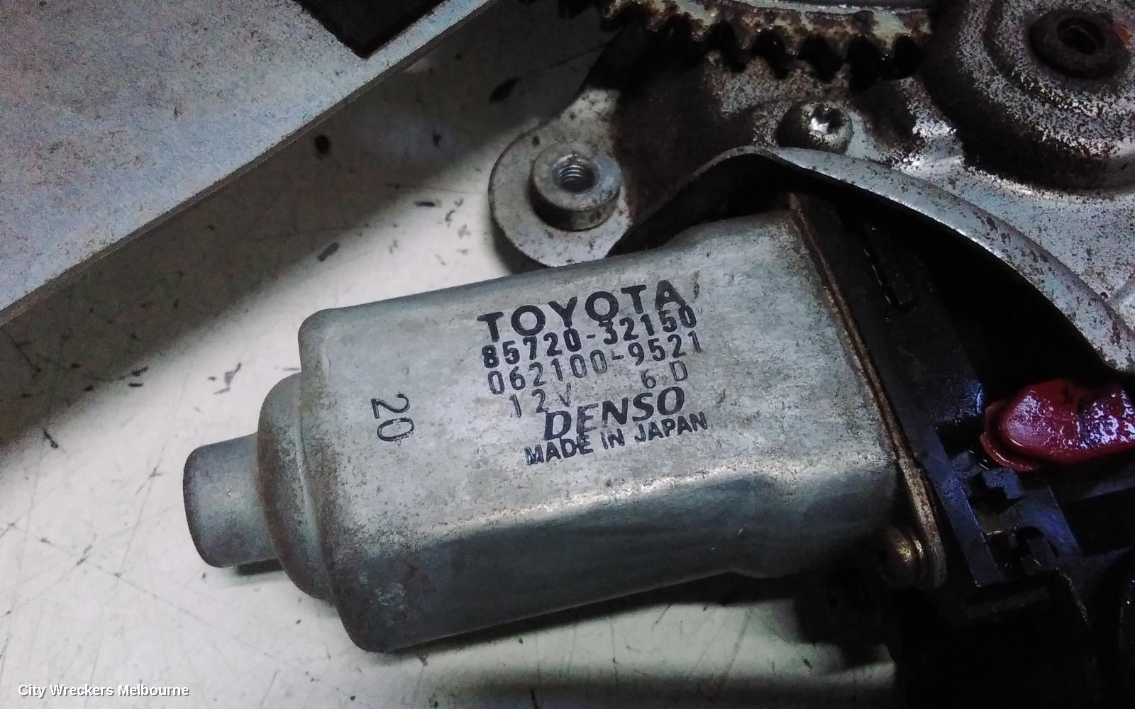 TOYOTA RAV4 RIGHT REAR WND REG/MOTOR, ACA2#R, POWER, 07/2000 - 09/2003