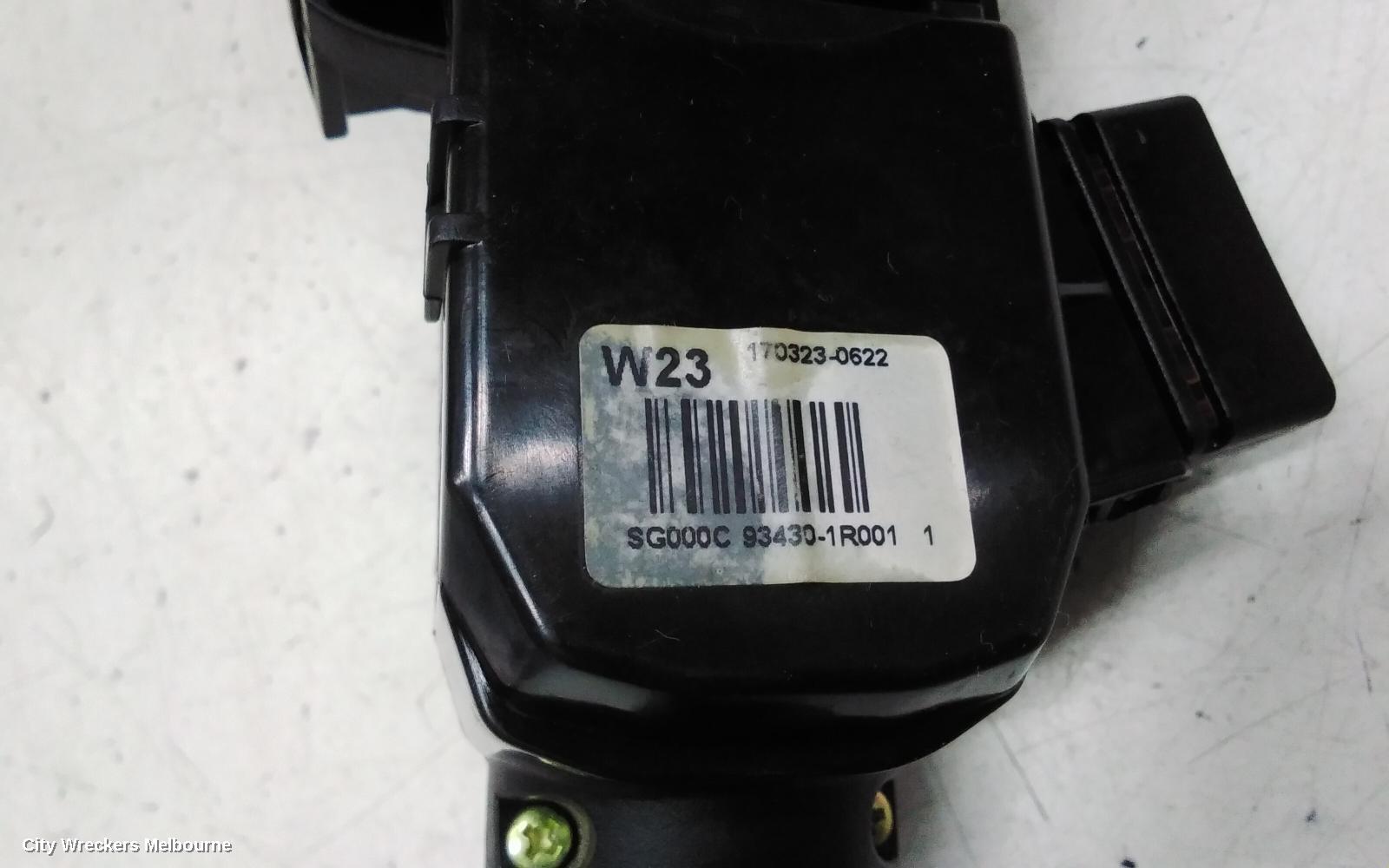 HYUNDAI ACCENT COMBINATION SWITCH, FLASHER SWITCH, RB, 05/2011 - 12/2019