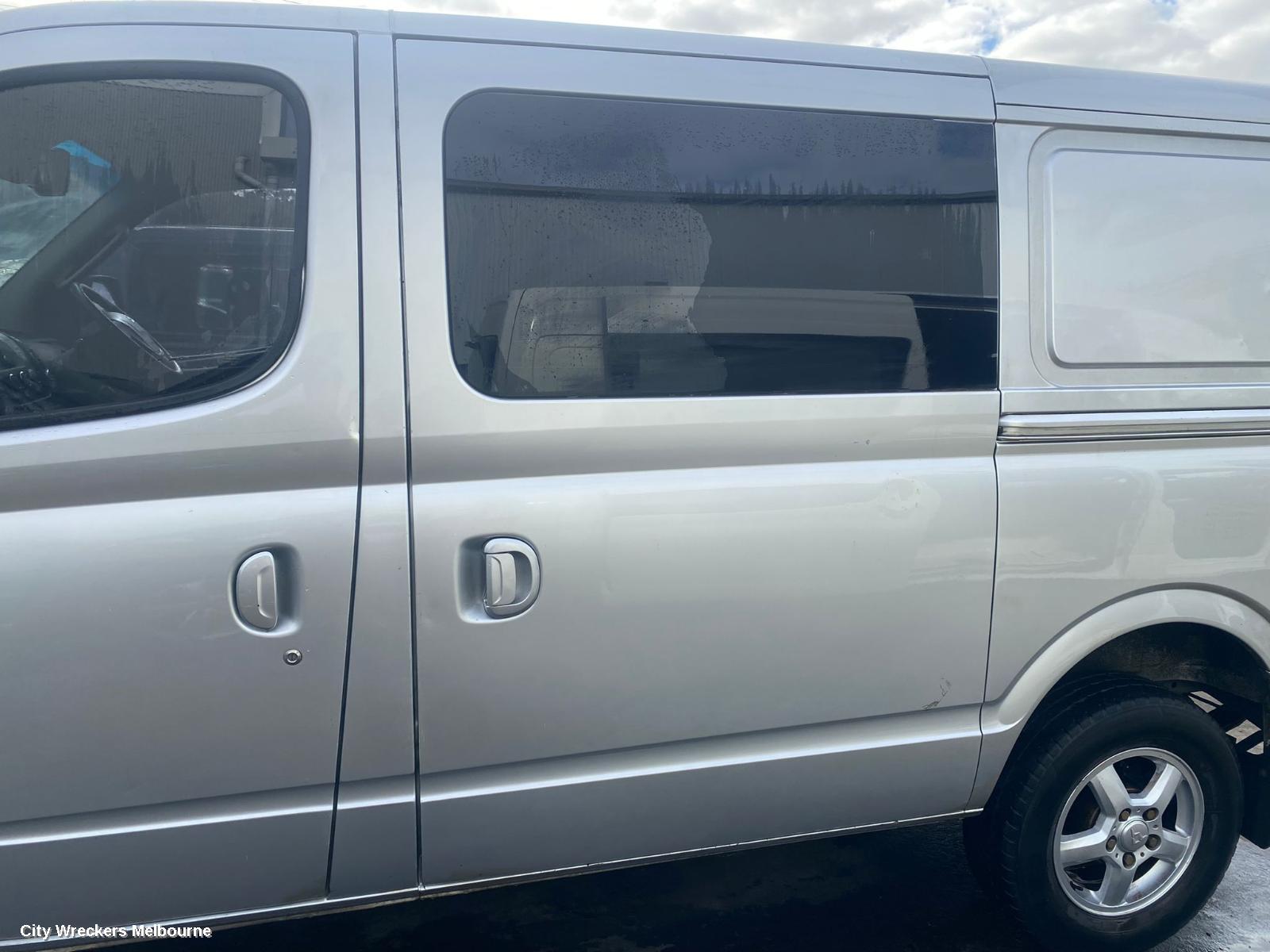 LDV V80 LEFT REAR DOOR/SLIDING, LOW ROOF TYPE, VAN, W/ WINDOW, 01/2013 - 12/2017