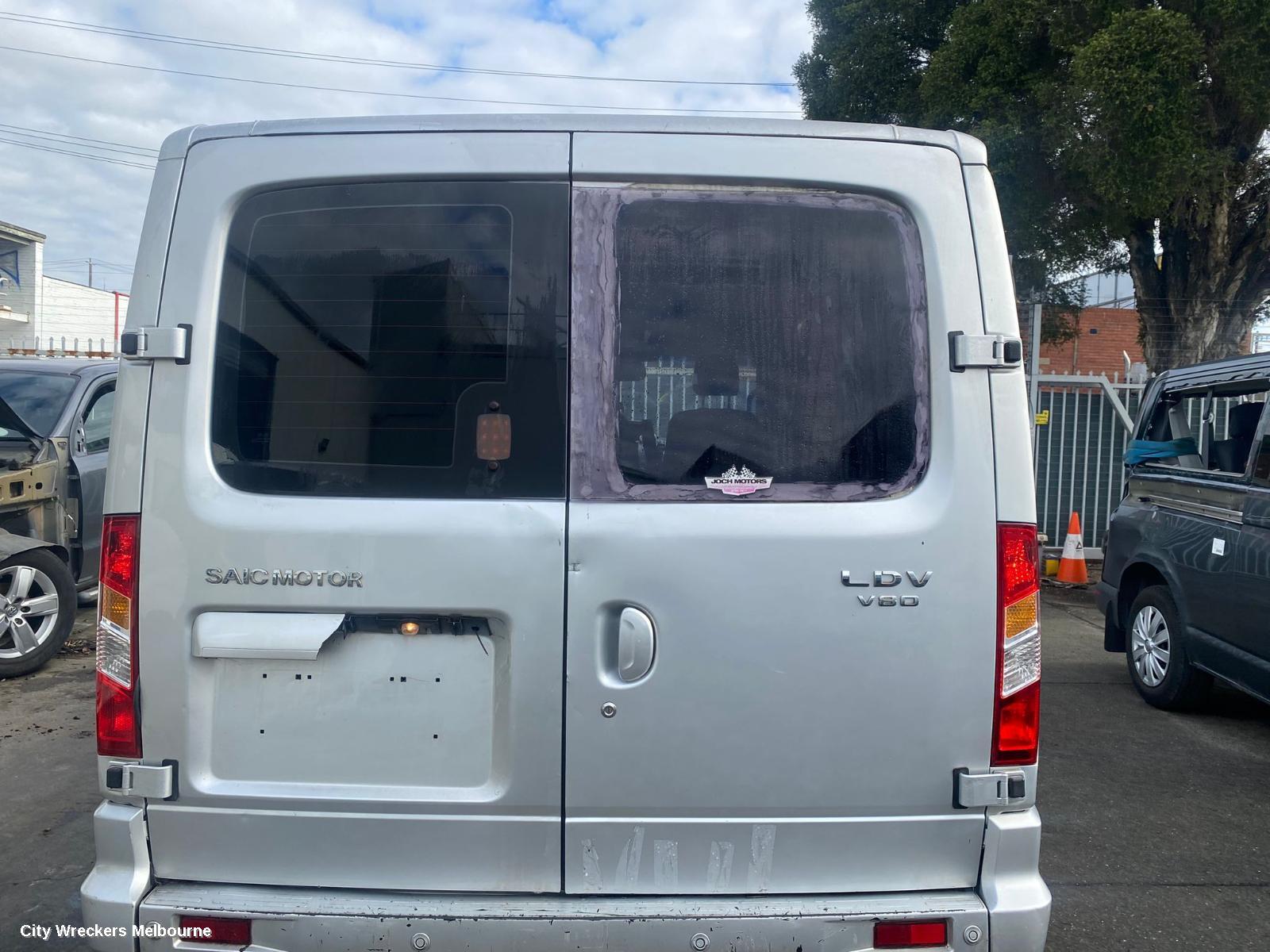 LDV V80 LEFT REAR DOOR/SLIDING, LOW ROOF TYPE, VAN, W/ WINDOW, 01/2013 - 12/2017