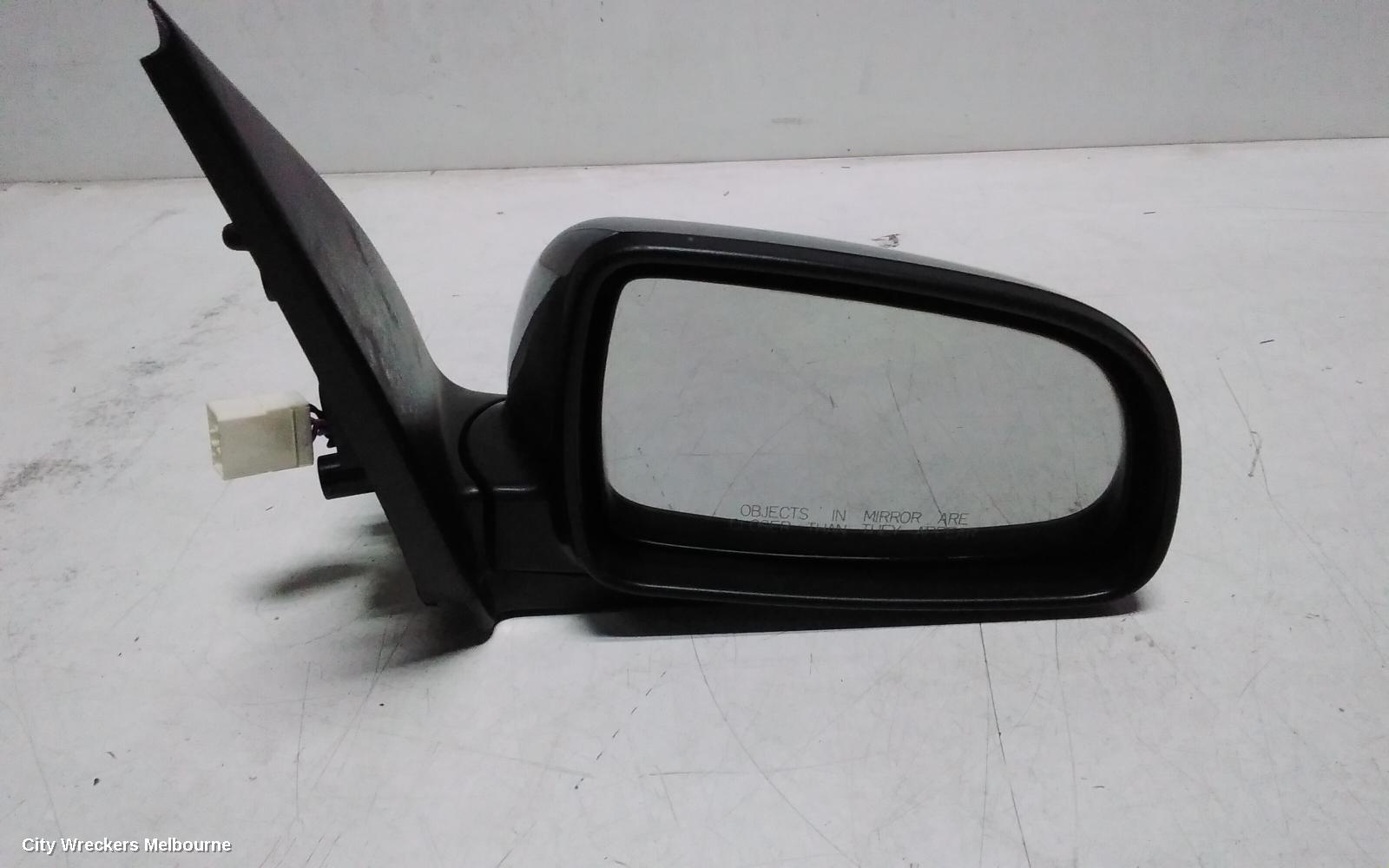 HOLDEN BARINA RIGHT DOOR MIRROR, TK, SEDAN, 12/2005 - 12/2012