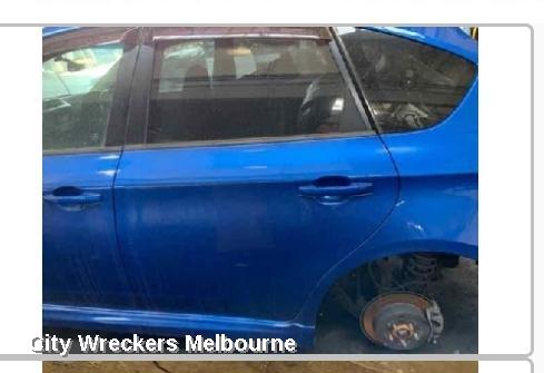 SUBARU IMPREZA LEFT REAR DOOR/SLIDING, G3, SEDAN/HATCH, WRX TYPE, 04/2007 - 03/2010