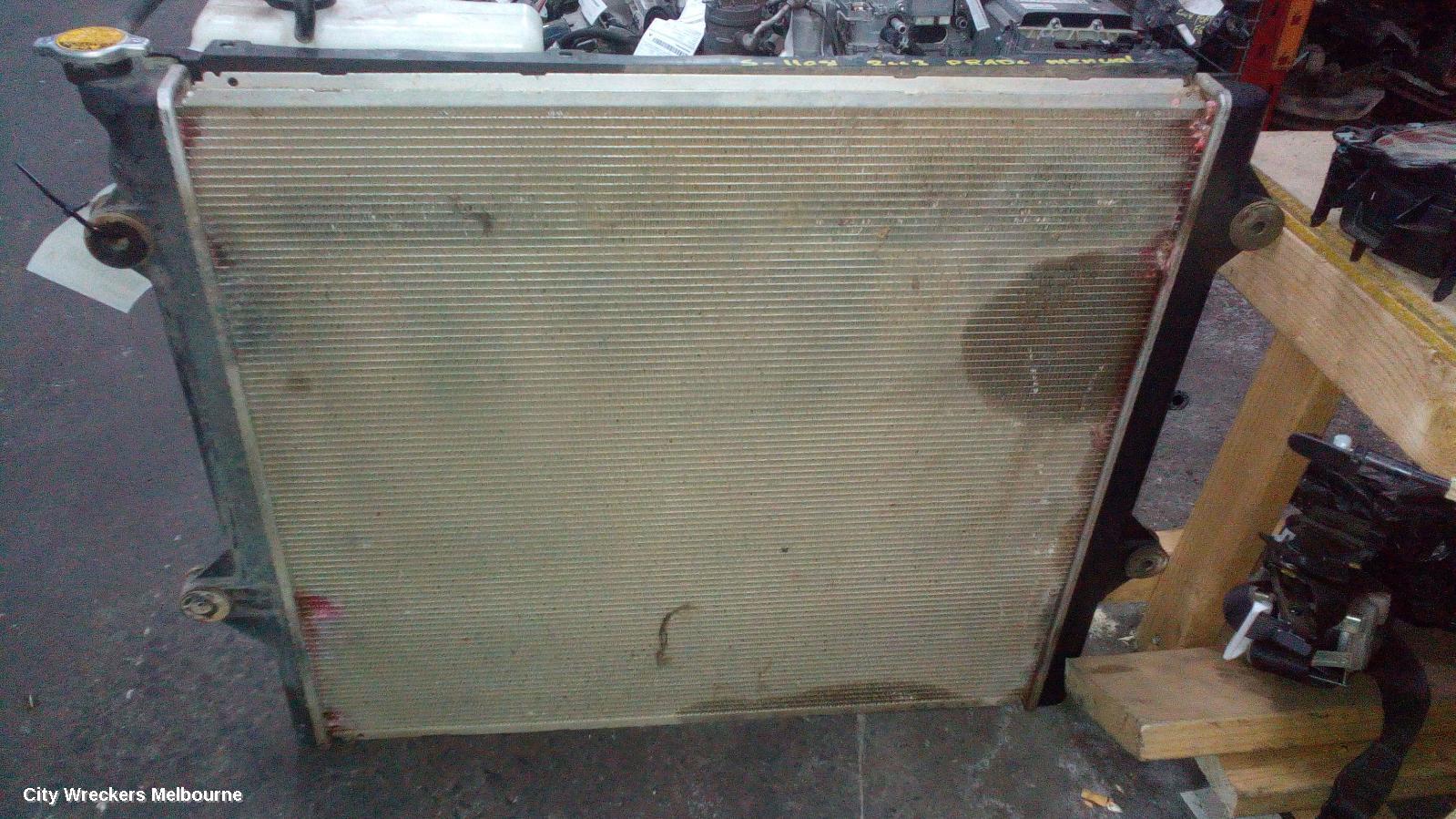 TOYOTA PRADO RADIATOR, MANUAL, 4.0, 1GR-FE, PETROL, 120 SERIES, 02/2003 - 10/2009