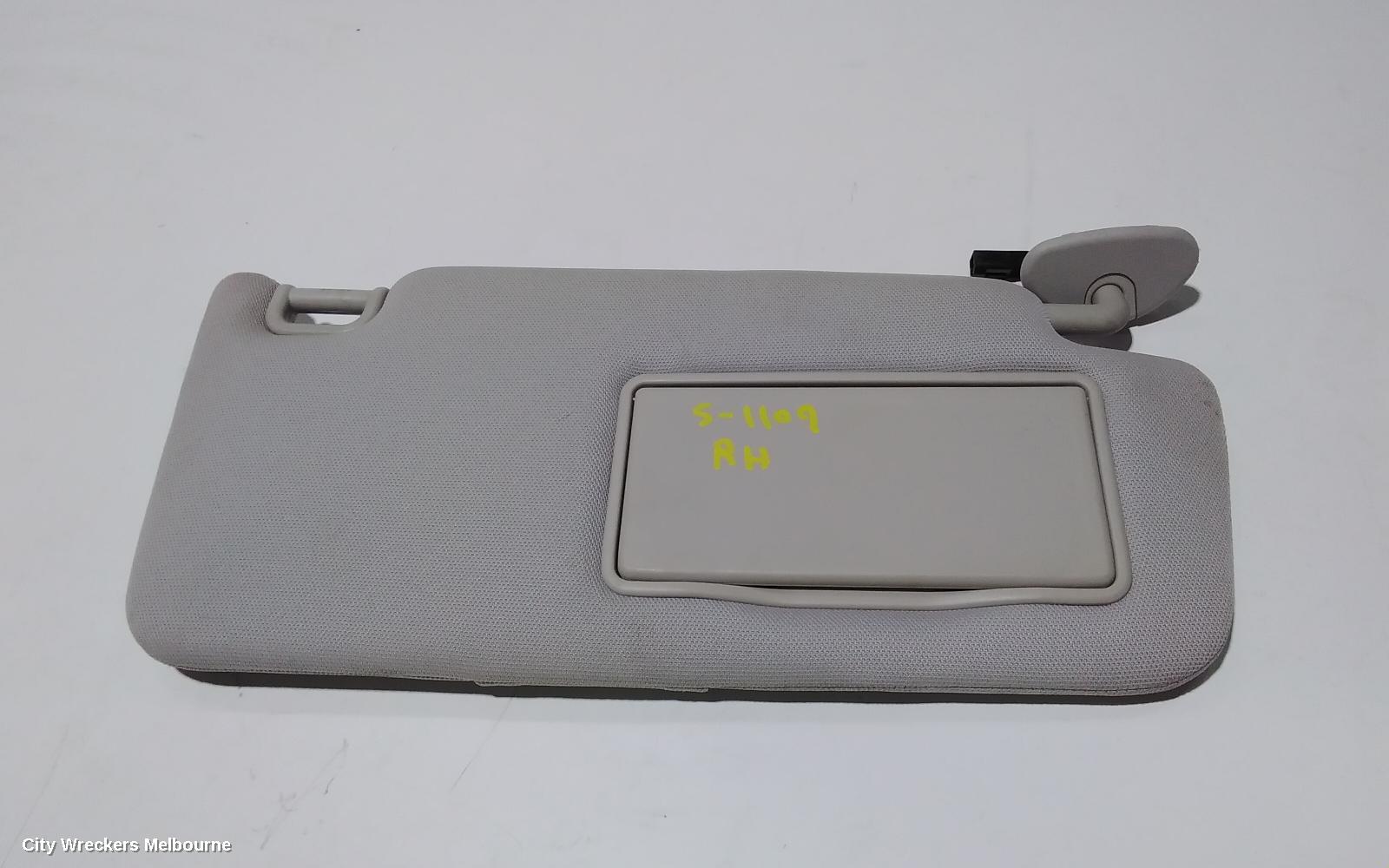 SUBARU OUTBACK SUNVISOR, 6TH GEN, RH SIDE, 08/2014 - 12/2020