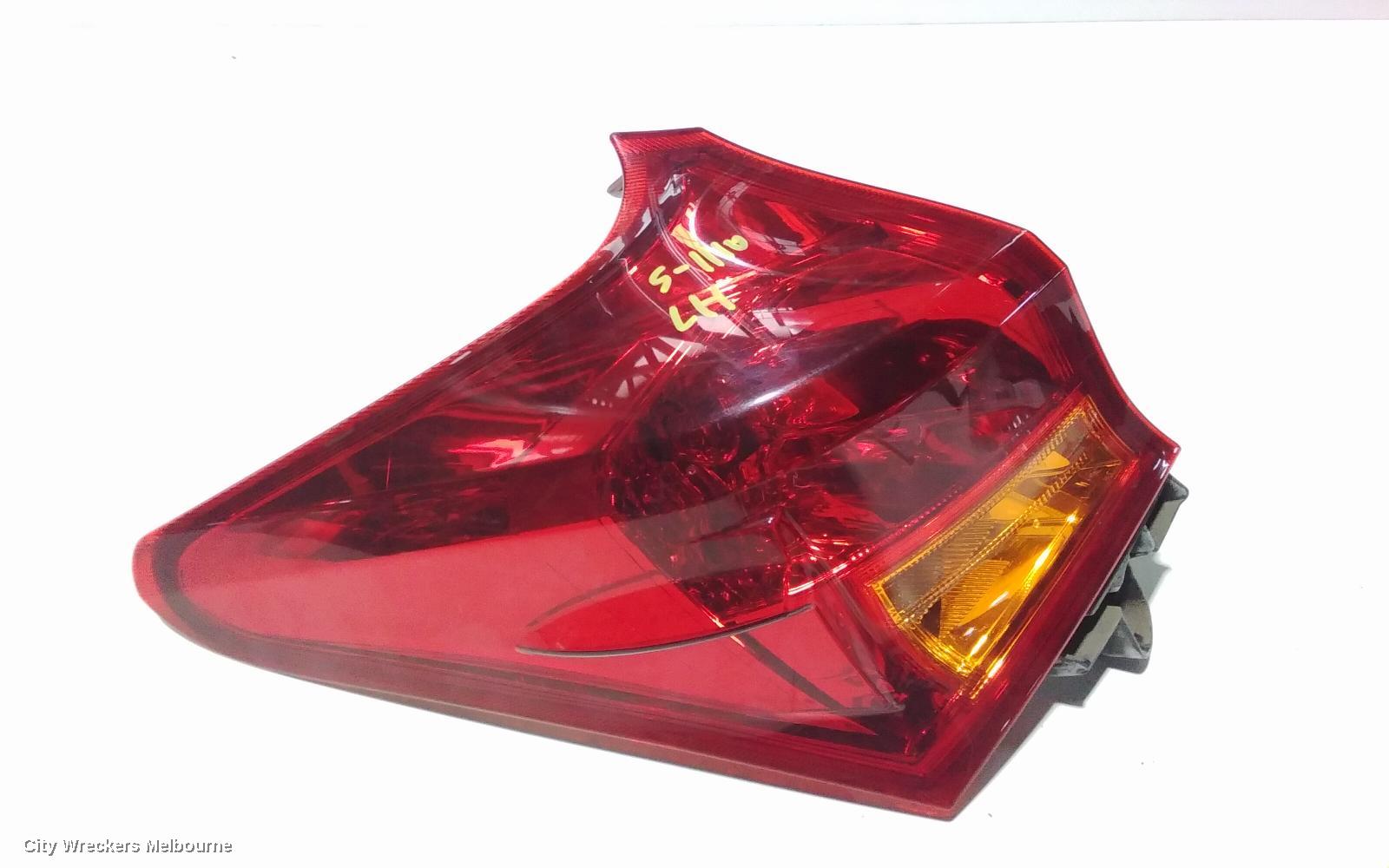 TOYOTA COROLLA LEFT TAILLIGHT, ZRE182R, HATCH, 10/2012 - 03/2015