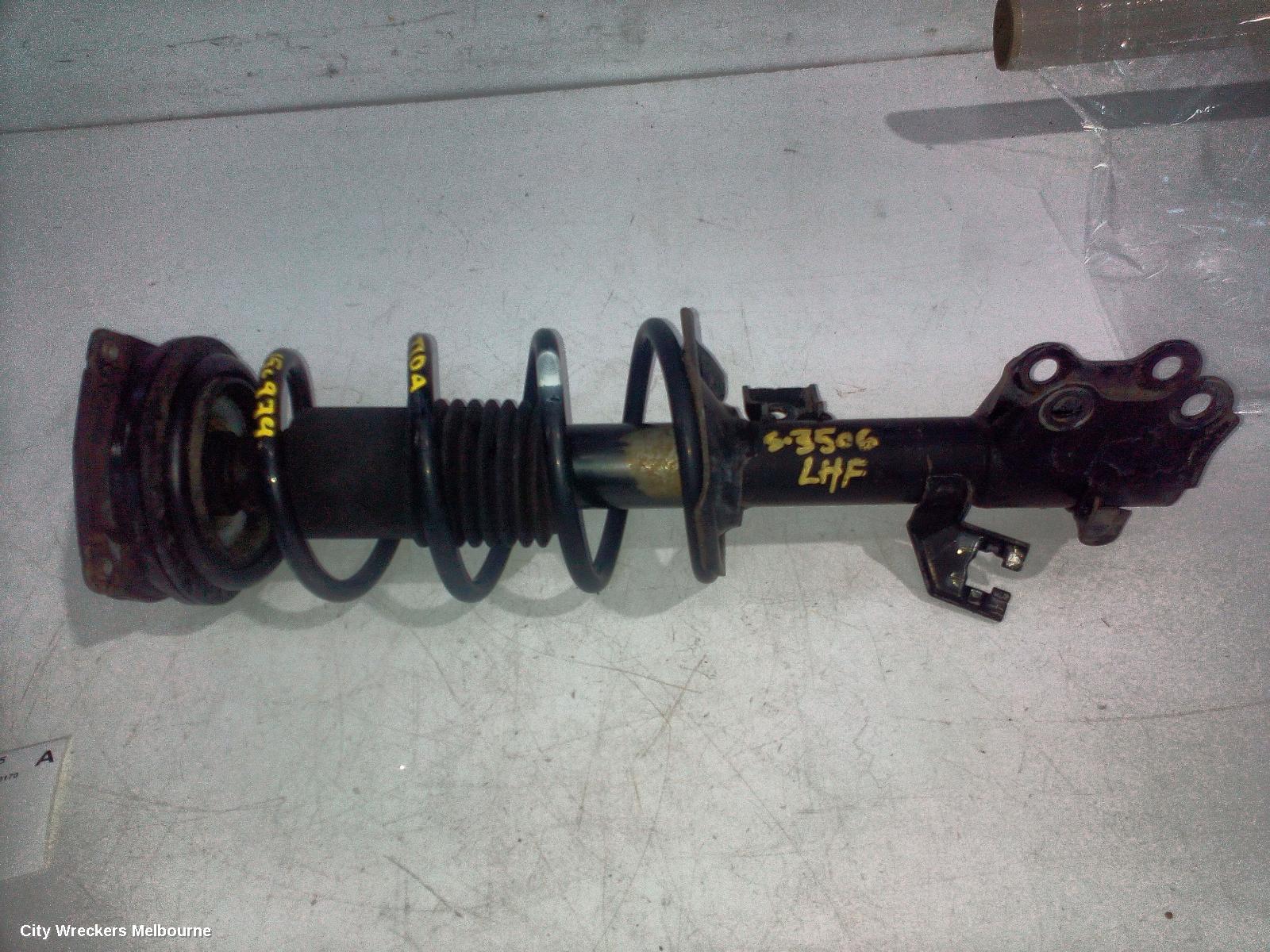 NISSAN TIIDA LEFT FRONT STRUT, C11, HATCH/SEDAN, 09/2004 - 01/2013