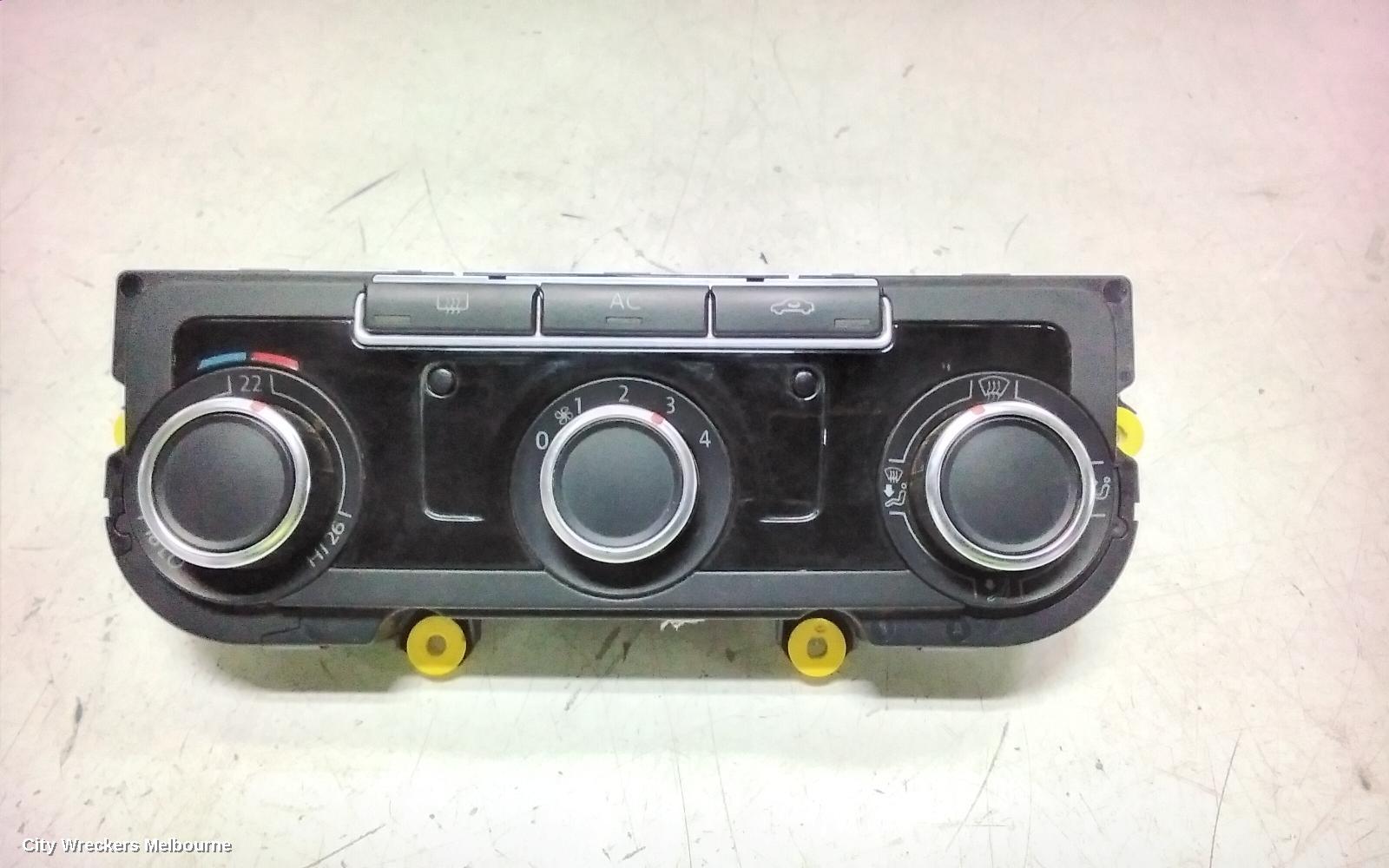 VOLKSWAGEN AMAROK HEATER/AC CONTROLS, NON CLIMATE CONTROL TYPE, 2H, 10/2010 - 09/2022