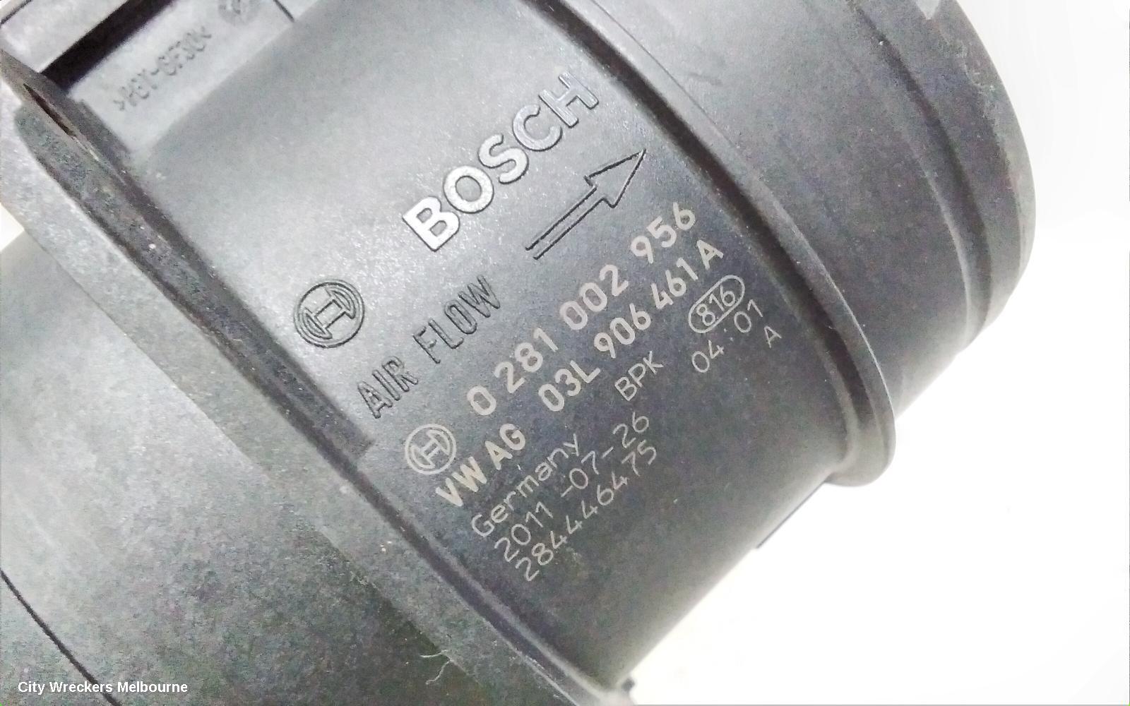 VOLKSWAGEN AMAROK AIR FLOW METER, 2.0, DIESEL, 2H, 10/2010 - 09/2022