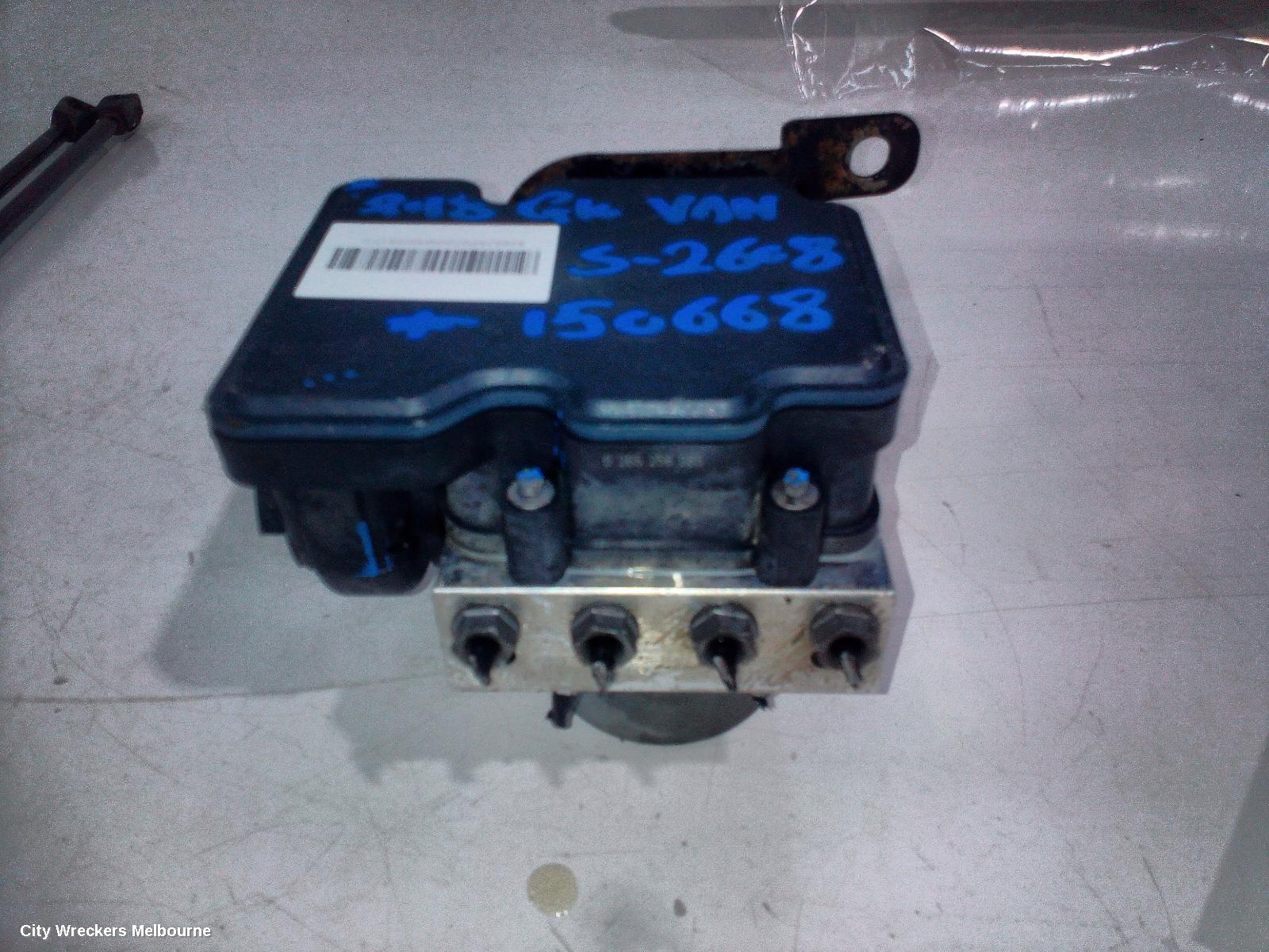 LDV G10 ABS PUMP/MODULATOR, SV7A/SV7C, WAGON/VAN, 04/2015 ONWARDS