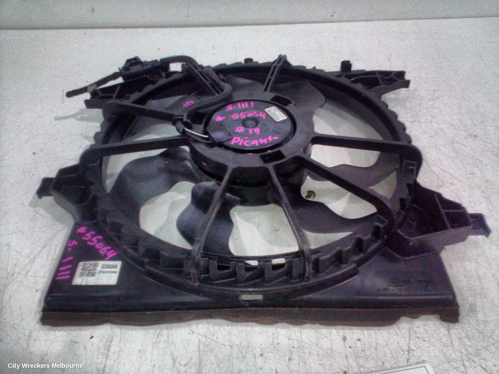 KIA PICANTO FAN, 1.25, PETROL, G4LA, JA, 05/2017 ONWARDS