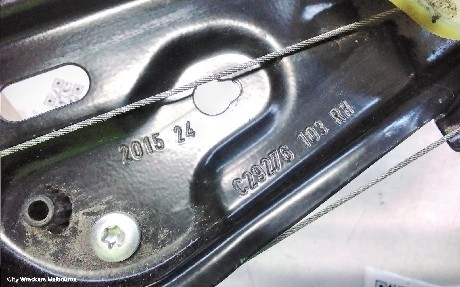 LAND ROVER DISCOVERY SPORT RIGHT REAR WND REG/MOTOR, L550, 01/2015 ONWARDS