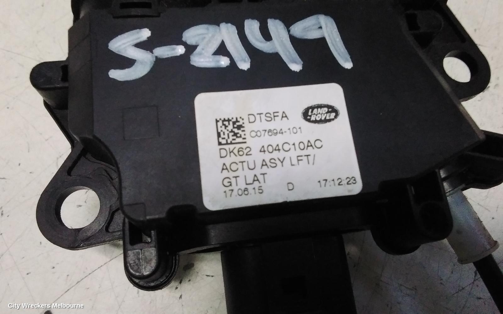 LAND ROVER DISCOVERY SPORT DOOR/BOOT/GATE LOCK, TAILGATE LOCK ACTUATOR, L550, 01/2015 ONWARDS