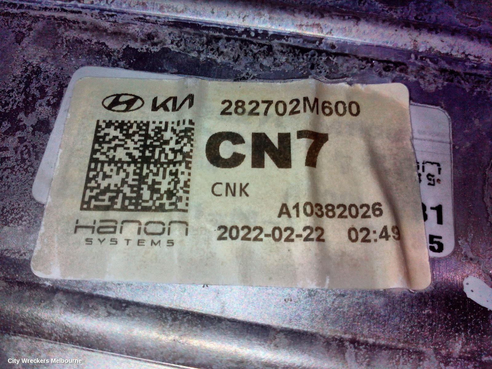 HYUNDAI I30 INTERCOOLER, PETROL, 1.6, CN7, SEDAN (S.KOREA VIN KMHL), 08/2020 ONWARDS