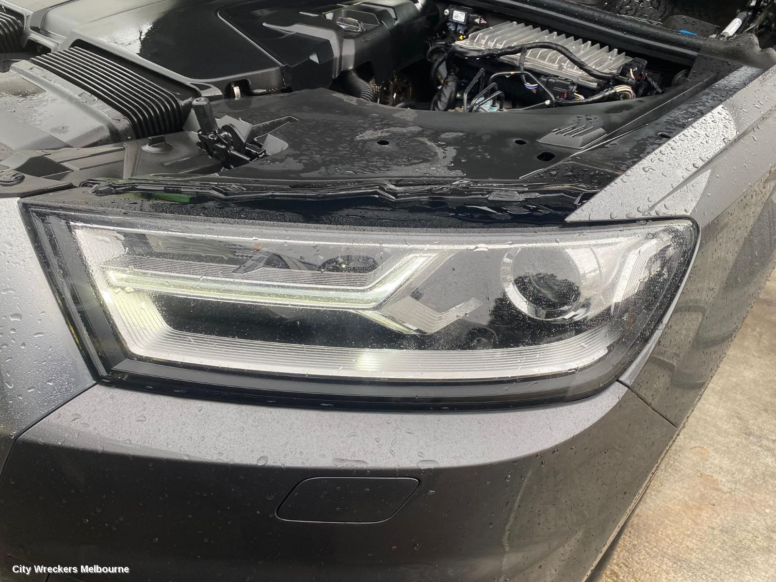 AUDI Q7 ENGINE, DIESEL, 3.0, TURBO, 4M, CZZA CODE, 09/2015 - 03/2020