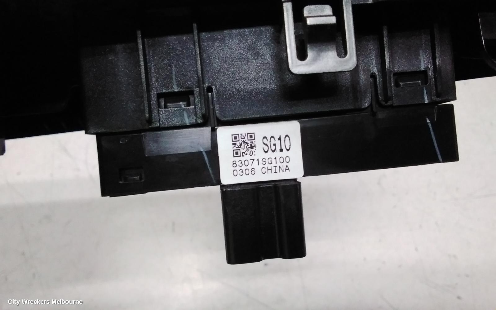 SUBARU IMPREZA PWR DR WIND SWITCH, G5, RH REAR, HATCH, 09/2016 - 09/2023