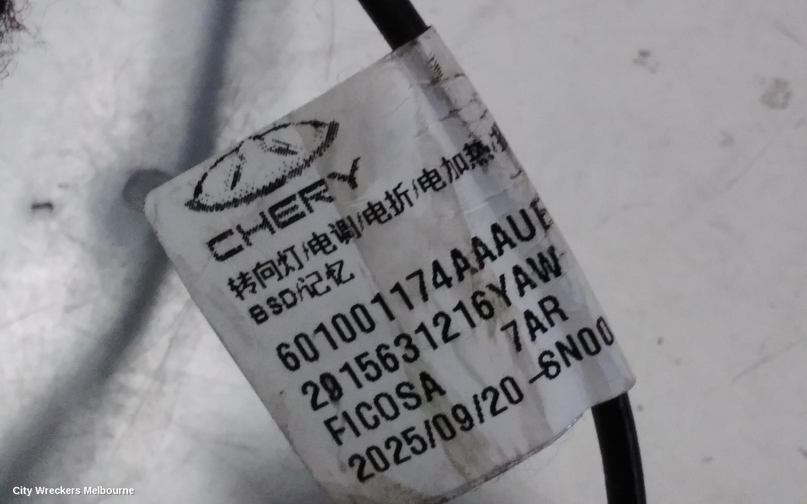 CHERY TIGGO 9 RIGHT DOOR MIRROR, 1ST GEN, 06/2025 ONWARDS
