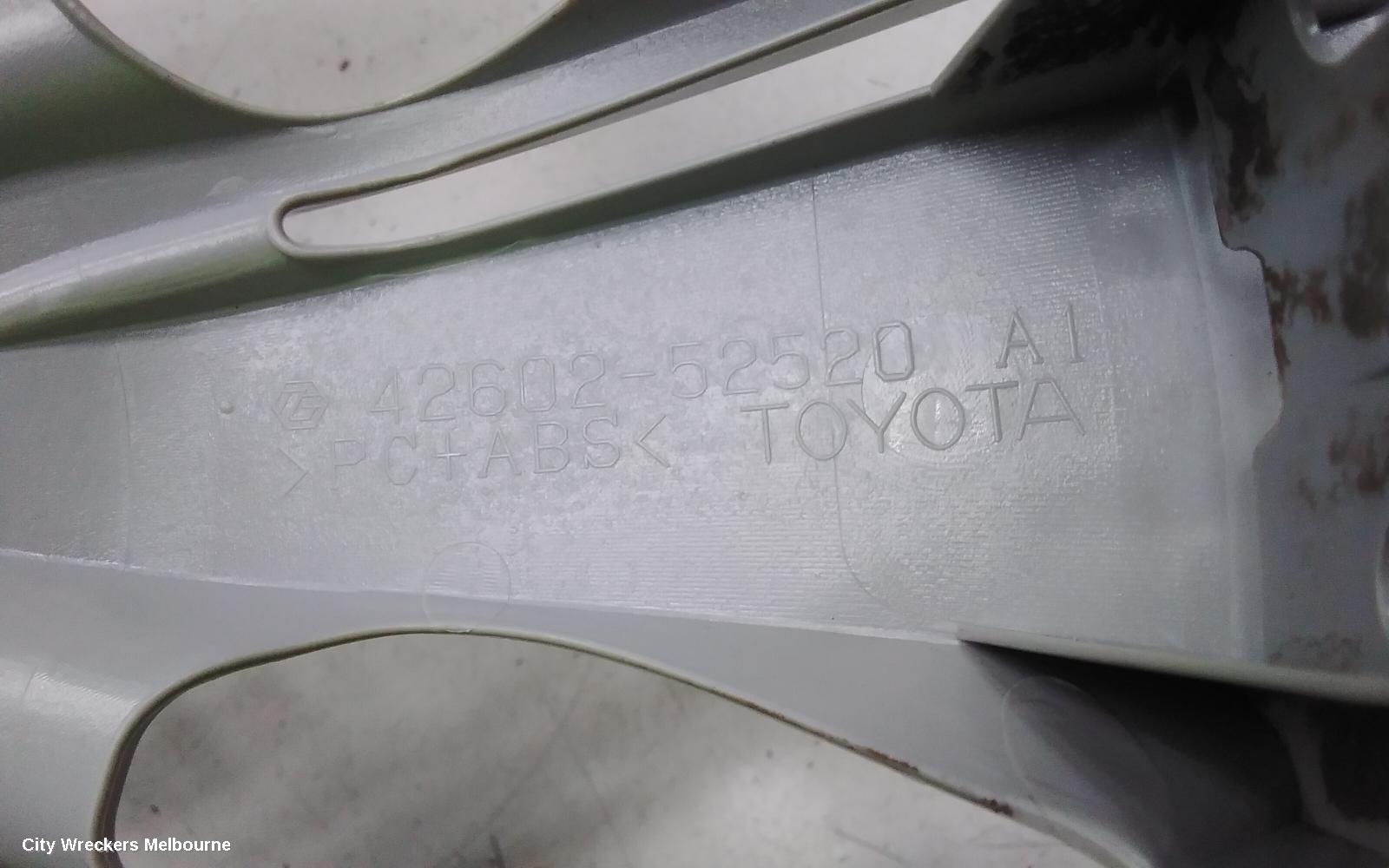 TOYOTA YARIS WHEEL COVER/HUB CAP, XP130 SERIES, 10/2011 - 12/2019