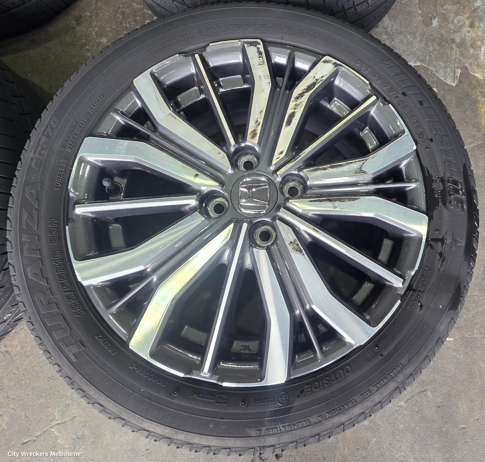 HONDA CITY WHEEL MAG, FACTORY, 16X6IN, GM6, 01/2017 - 09/2020