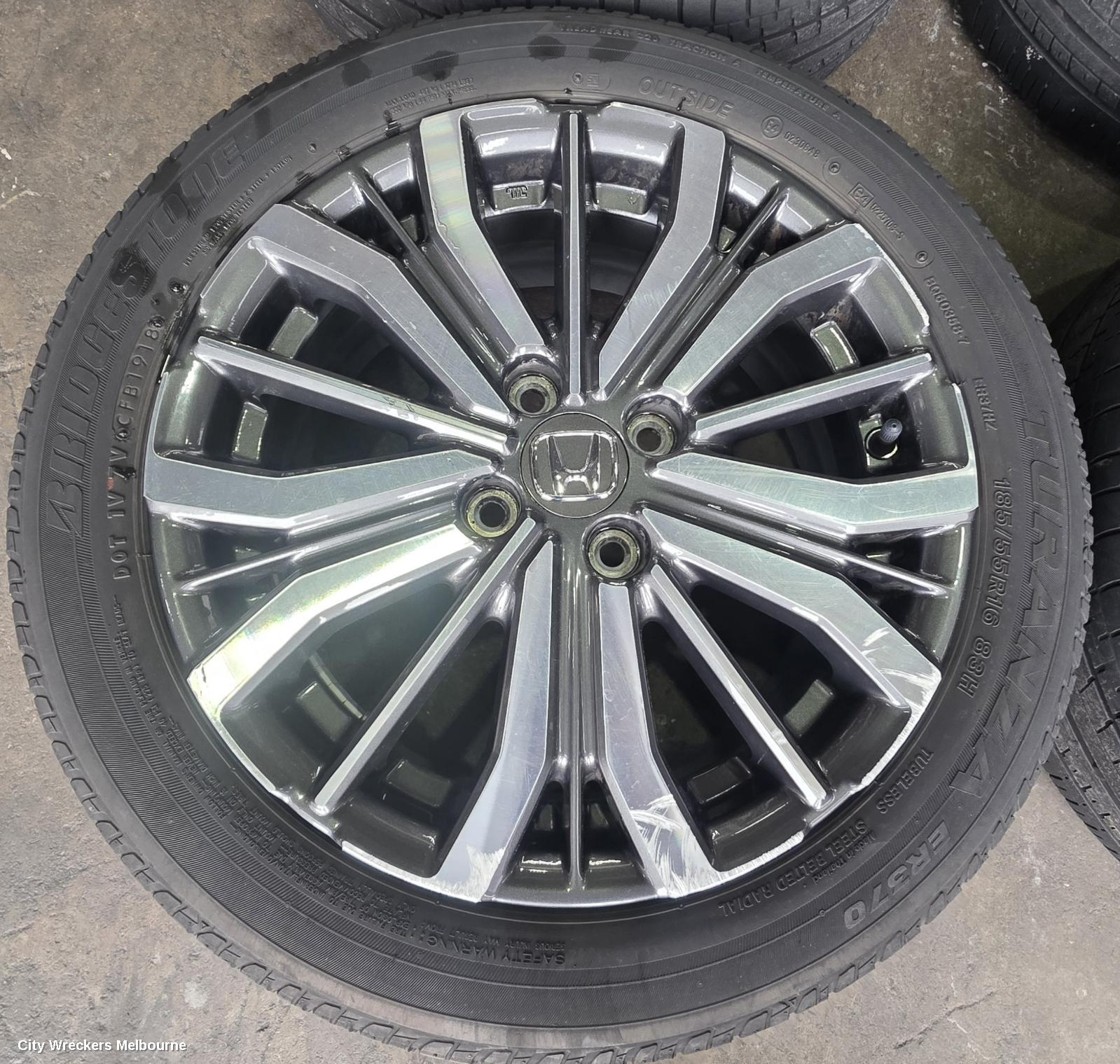 HONDA CITY WHEEL MAG, FACTORY, 16X6IN, GM6, 01/2017 - 09/2020
