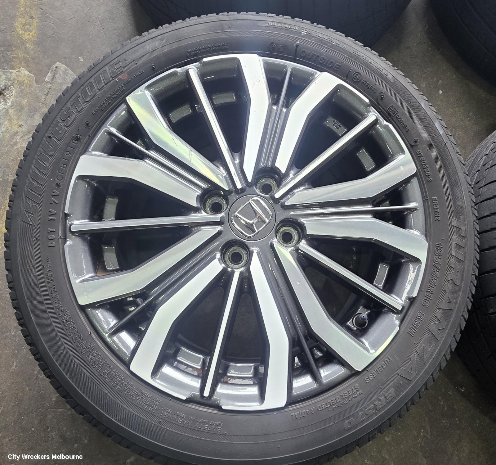 HONDA CITY WHEEL MAG, FACTORY, 16X6IN, GM6, 01/2017 - 09/2020