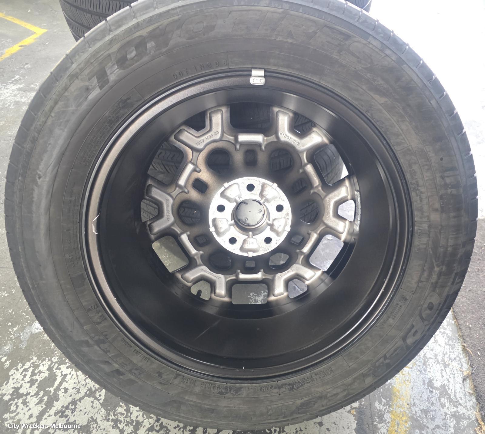 MITSUBISHI OUTLANDER WHEEL MAG, FACTORY, 18X7.5IN, MULTISPOKE, HIGH GLOSS BLACK, ZM, 01/2025 ONWARDS
