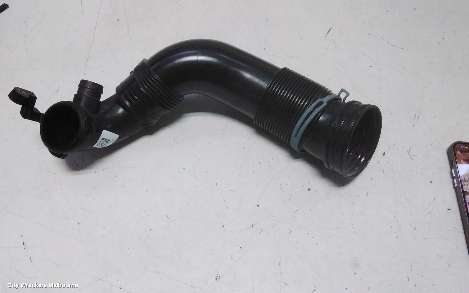 VOLKSWAGEN GOLF AIR CLEANER DUCT/HOS, GEN 8, AIR CLEANER TO TURBO, PETROL, 2.0, TURBO, DLBA CODE, 09/2020 - 06/2024