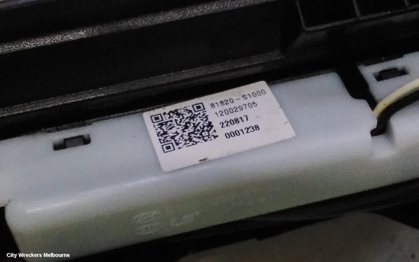 HYUNDAI SANTA FE REVERSE CAMERA, REVERSE CAMERA (TAILGATE MOUNTED), TM, 01/2021 - 10/2023