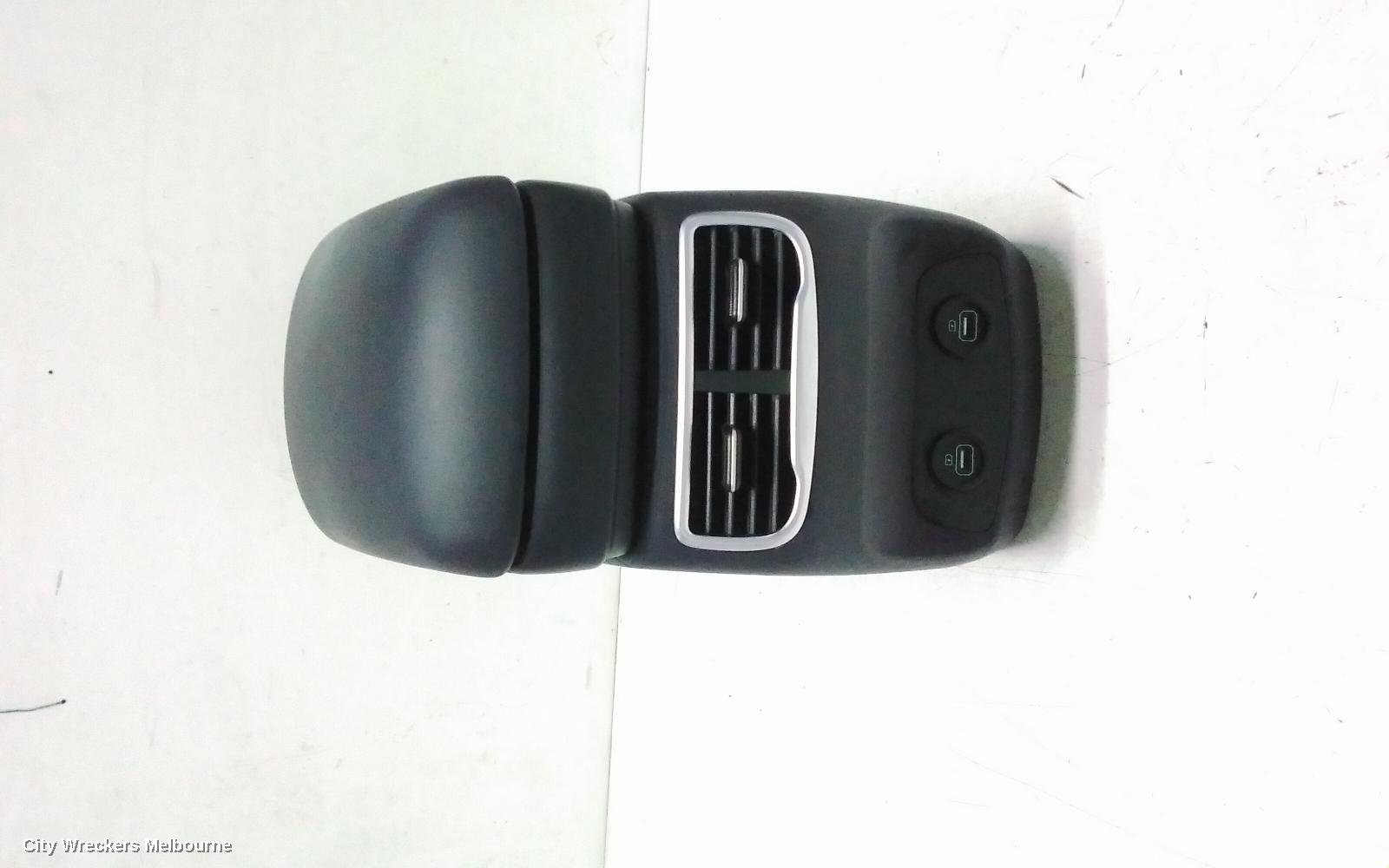 HYUNDAI SANTA FE CONSOLE, AUTO T/M, TM, LEATHER, BLACK, 03/2018 - 10/2023