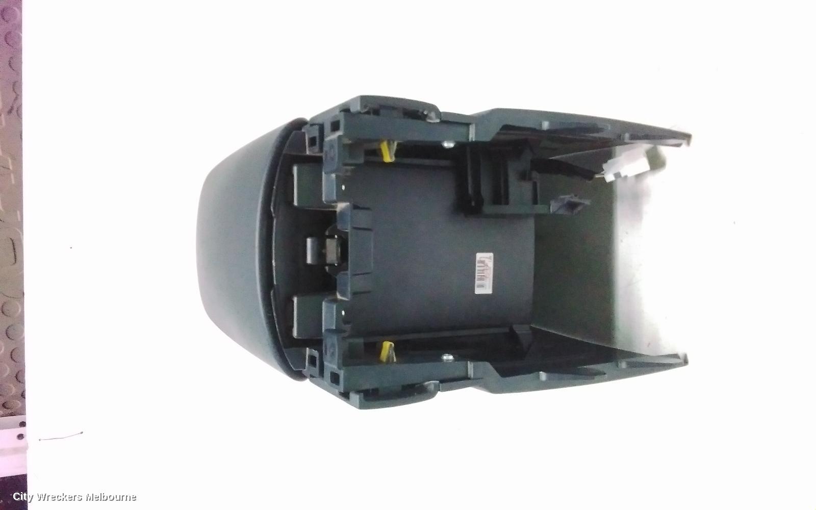 HYUNDAI SANTA FE CONSOLE, AUTO T/M, TM, LEATHER, BLACK, 03/2018 - 10/2023