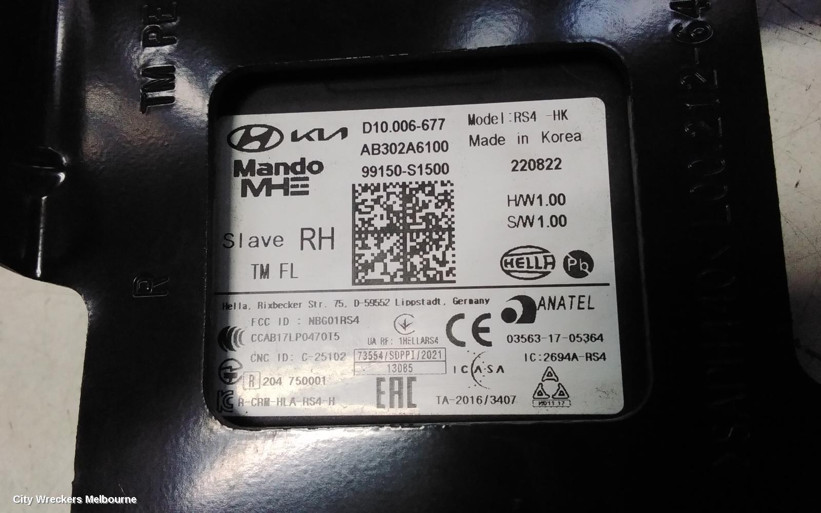 HYUNDAI SANTA FE, TM, 03/2018 - 10/2023, 99150-S1500  RHR BLIND SPOT MODULE: 150879