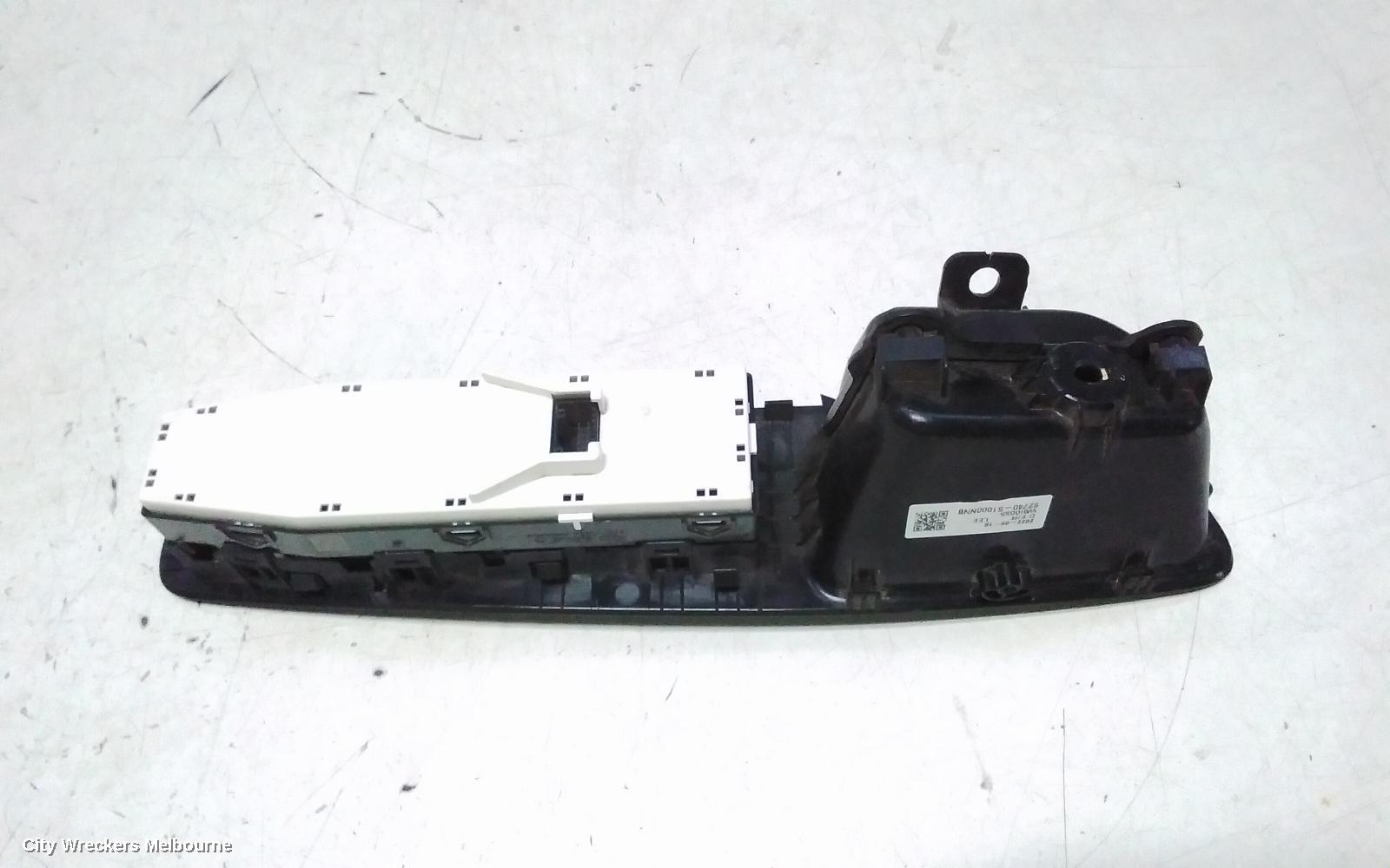 HYUNDAI SANTA FE PWR DR WIND SWITCH, RH FRONT (MASTER SWITCH), W/FOLDING MIRRORS TYPE, W/CHILD LOCK TYPE, TM, 10/2020 - 10/2023