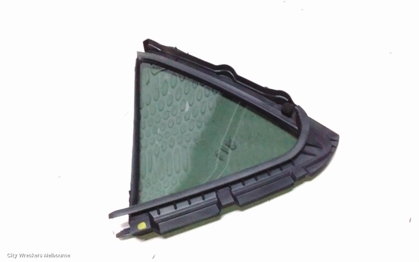 TOYOTA PRIUS LEFT REAR 1/4 DOOR GLASS, NHP10, PRIUS C, 12/2011 - 03/2020