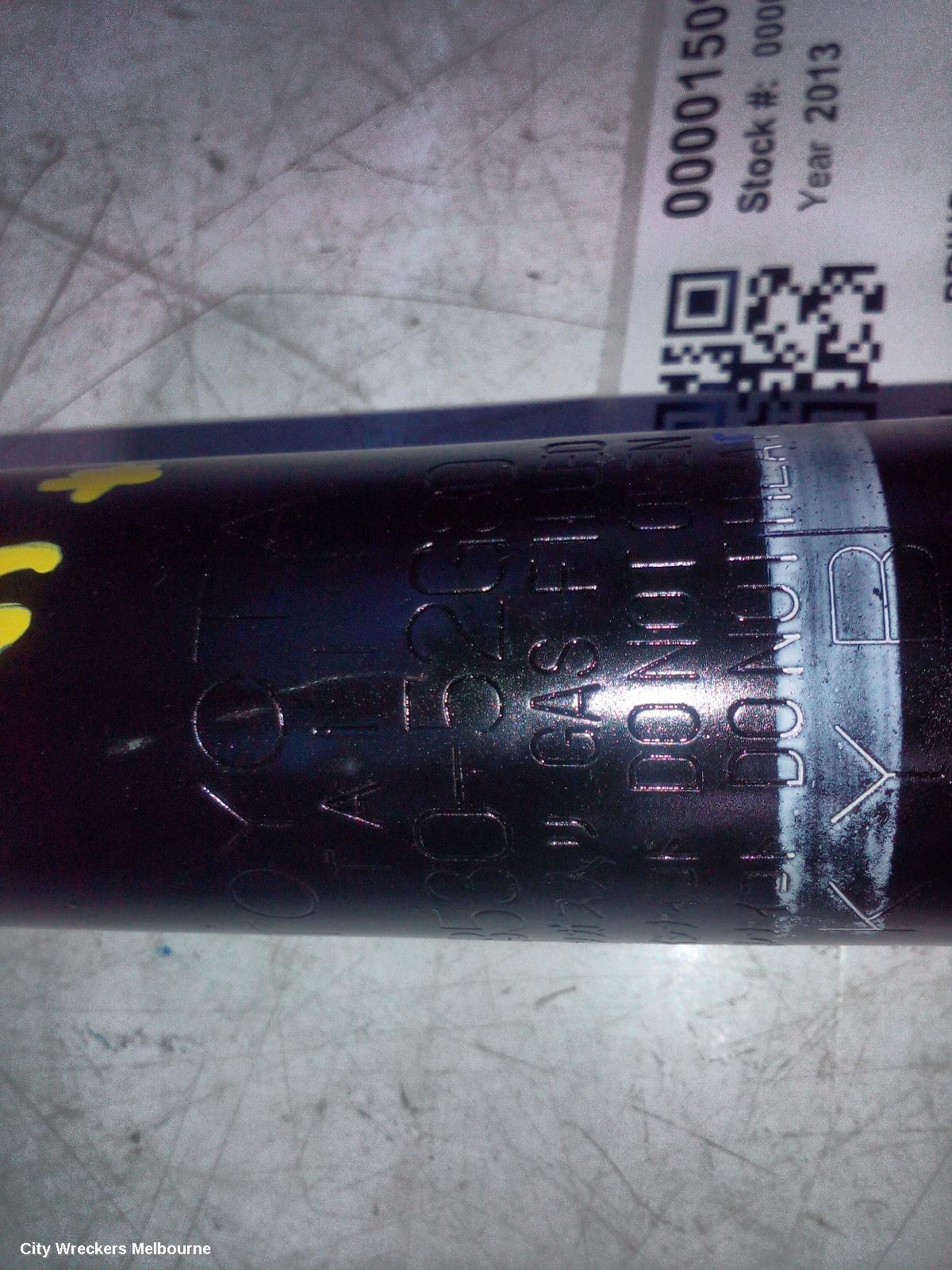 TOYOTA PRIUS SHOCK ABSORBER, ZVW30R, RH SIDE, 07/2009 - 12/2015