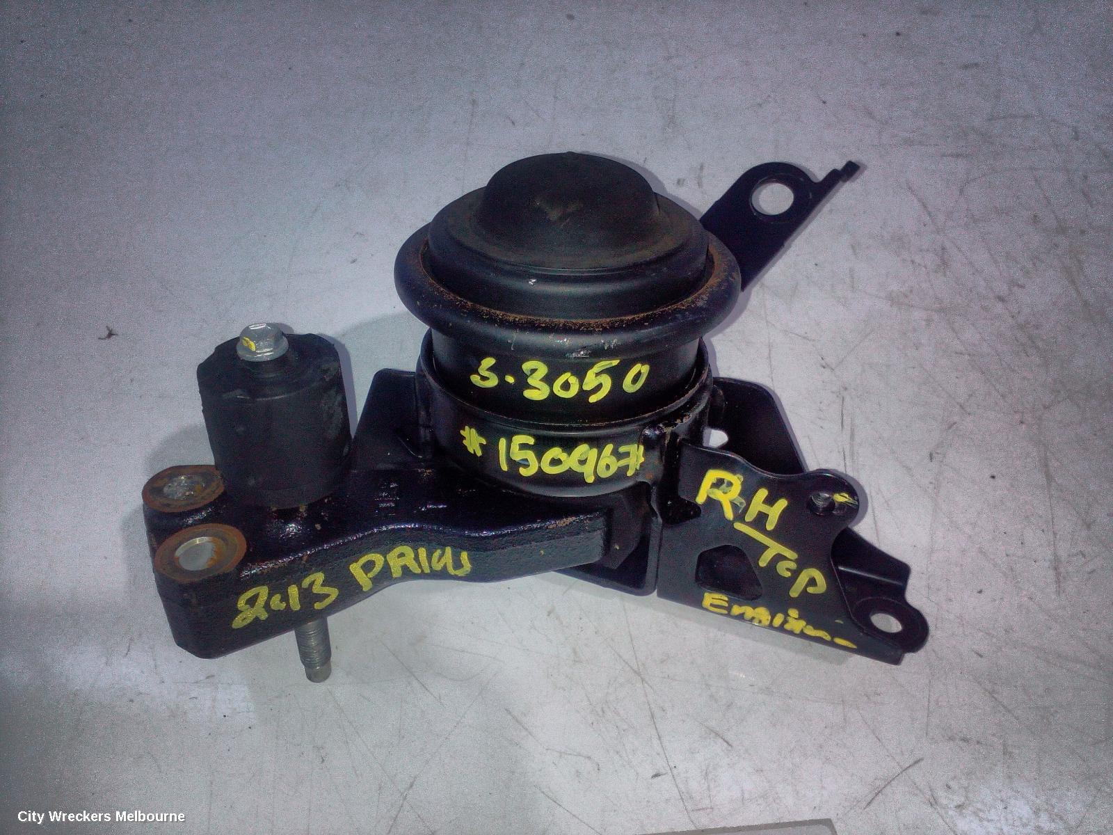 TOYOTA PRIUS MOUNT, NHP10, PRIUS C, 12/2011 - 03/2020