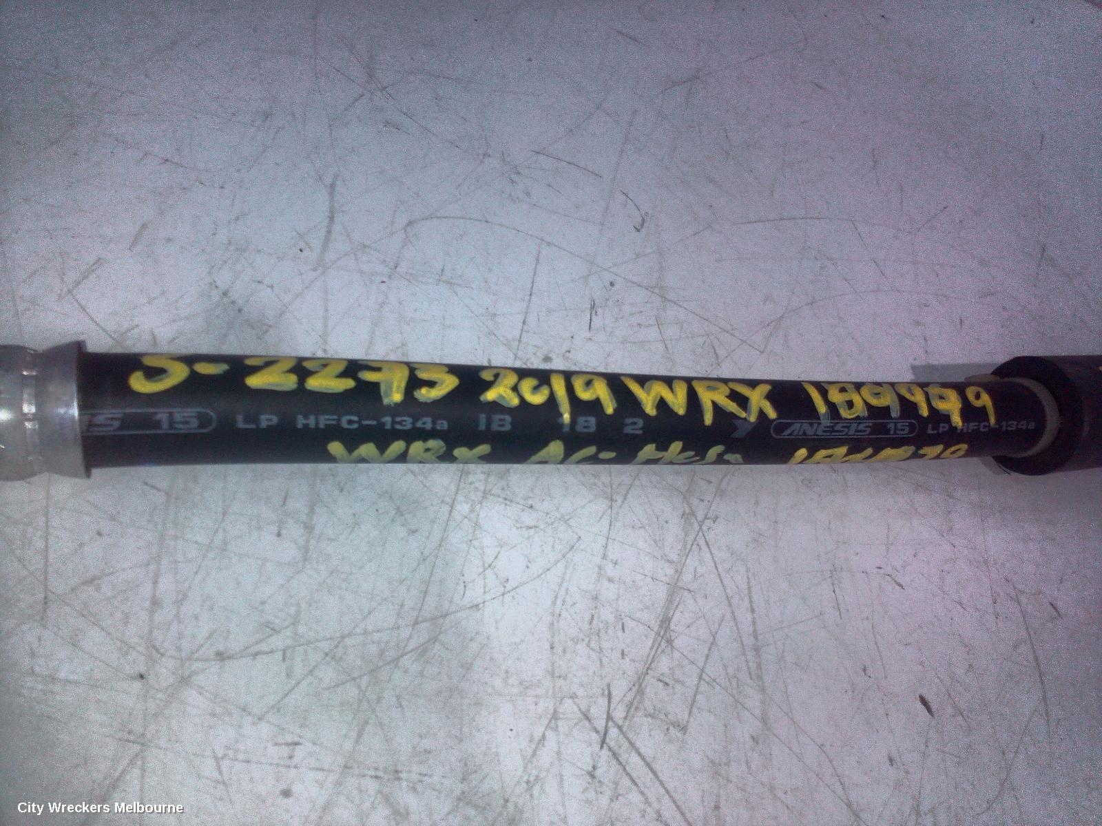SUBARU WRX A/C HOSES, V1, PETROL, 2.0, TURBO, FA20E, COMPRESSOR TO CONDENSER, 03/2014 - 10/2021