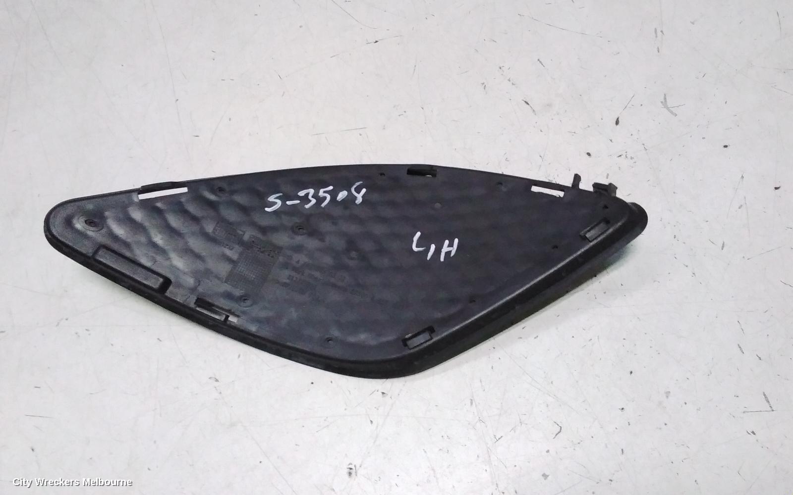 MERCEDES CLA CLASS GRILLE, BUMPER GRILLE (LH SIDE), C117/X117, COUPE/WAGON, STANDARD, 09/2013 - 06/2016