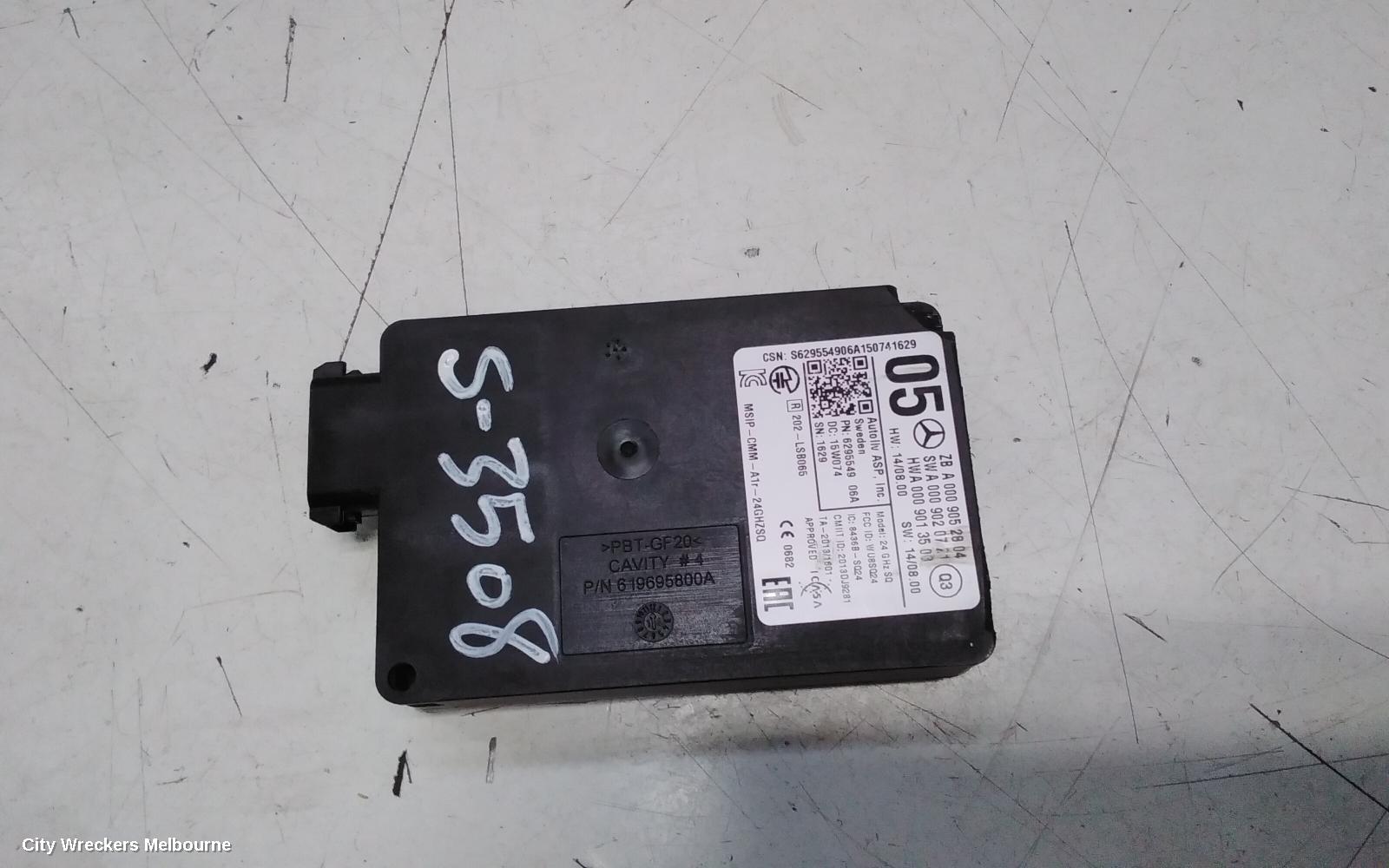MERCEDES CLA CLASS REVERSE CAMERA, FRONT RADAR SENSOR (BEHIND GRILLE MOUNTED), C117, 06/2014 - 02/2019