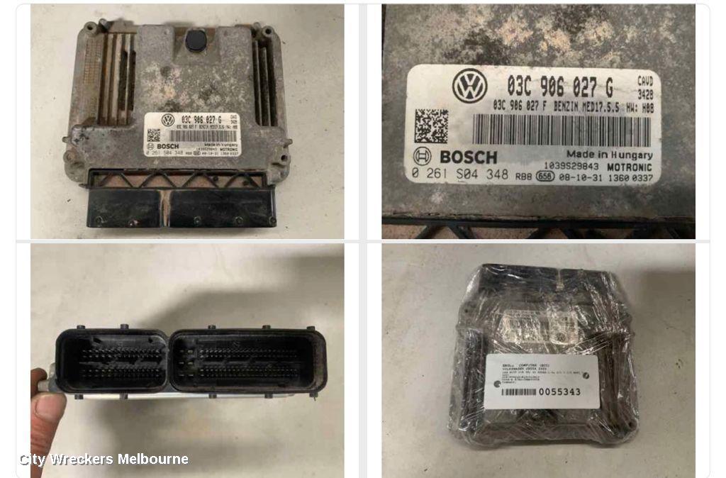 VOLKSWAGEN JETTA ECU, ENGINE ECU, 1.4, PETROL, AUTO T/M, ECU ONLY, 1KM, 01/2009 - 07/2011