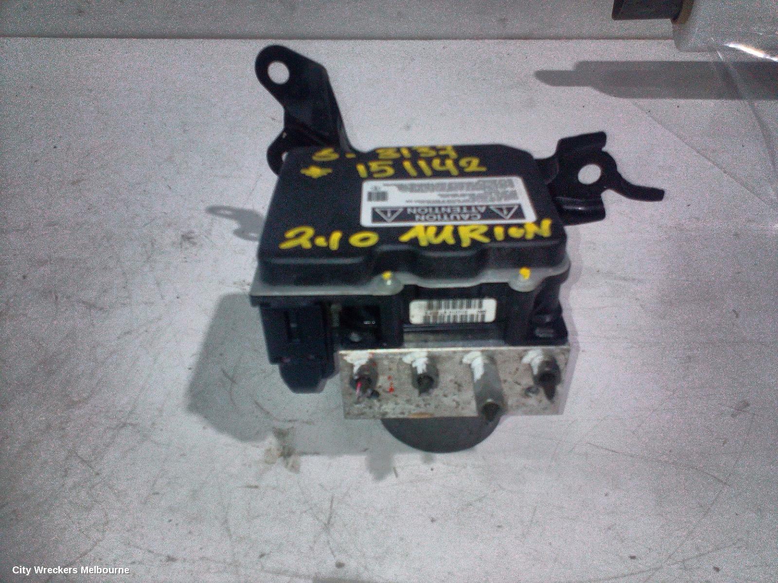 TOYOTA AURION ABS PUMP/MODULATOR, GSV40R, 10/2006 - 03/2012