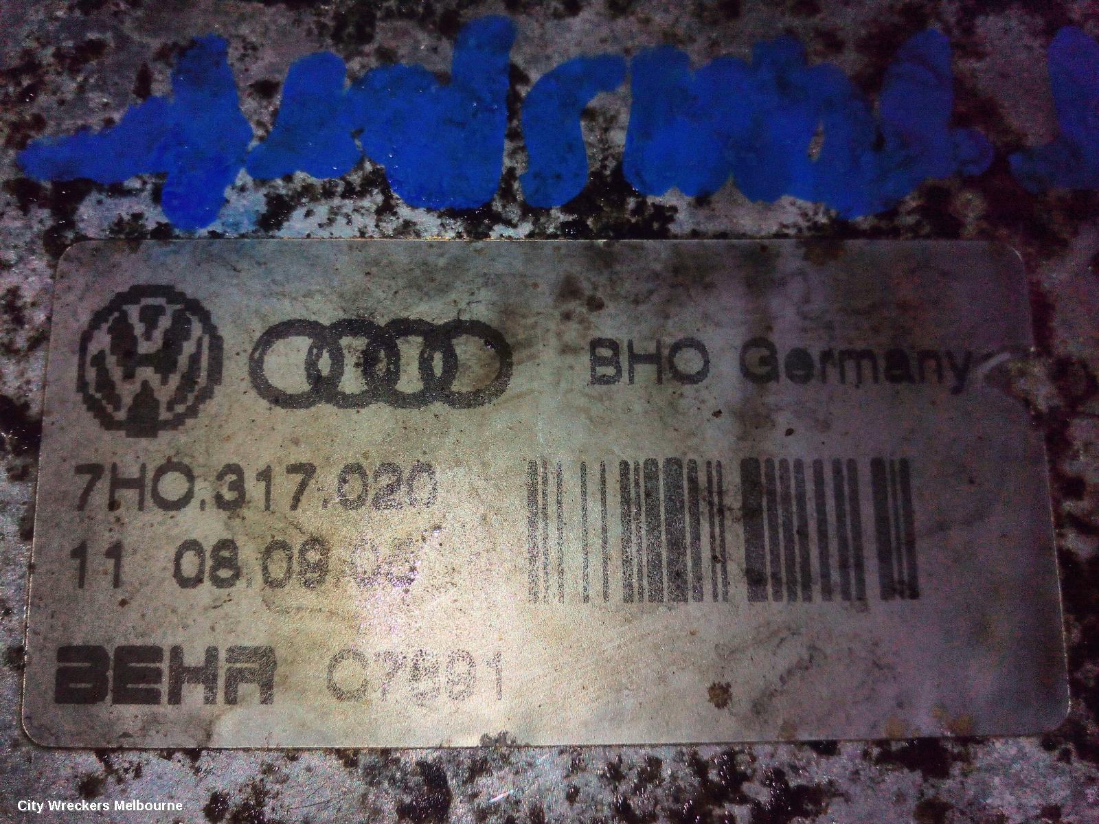 VOLKSWAGEN TRANSPORTER COOLER, T5 08/2004 - 02/2010