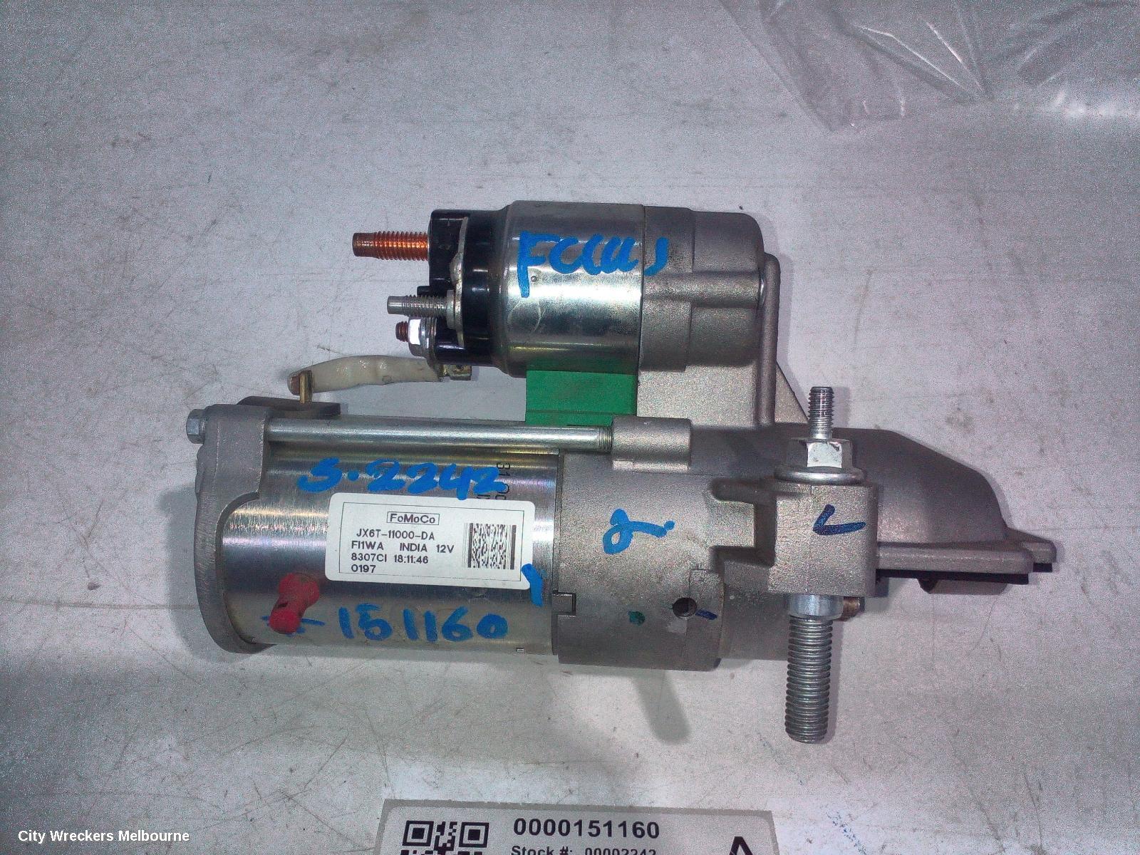 FORD FOCUS STARTER, PETROL, 1.5, TURBO, 1.2KW, SA, 10/2018 - 12/2024